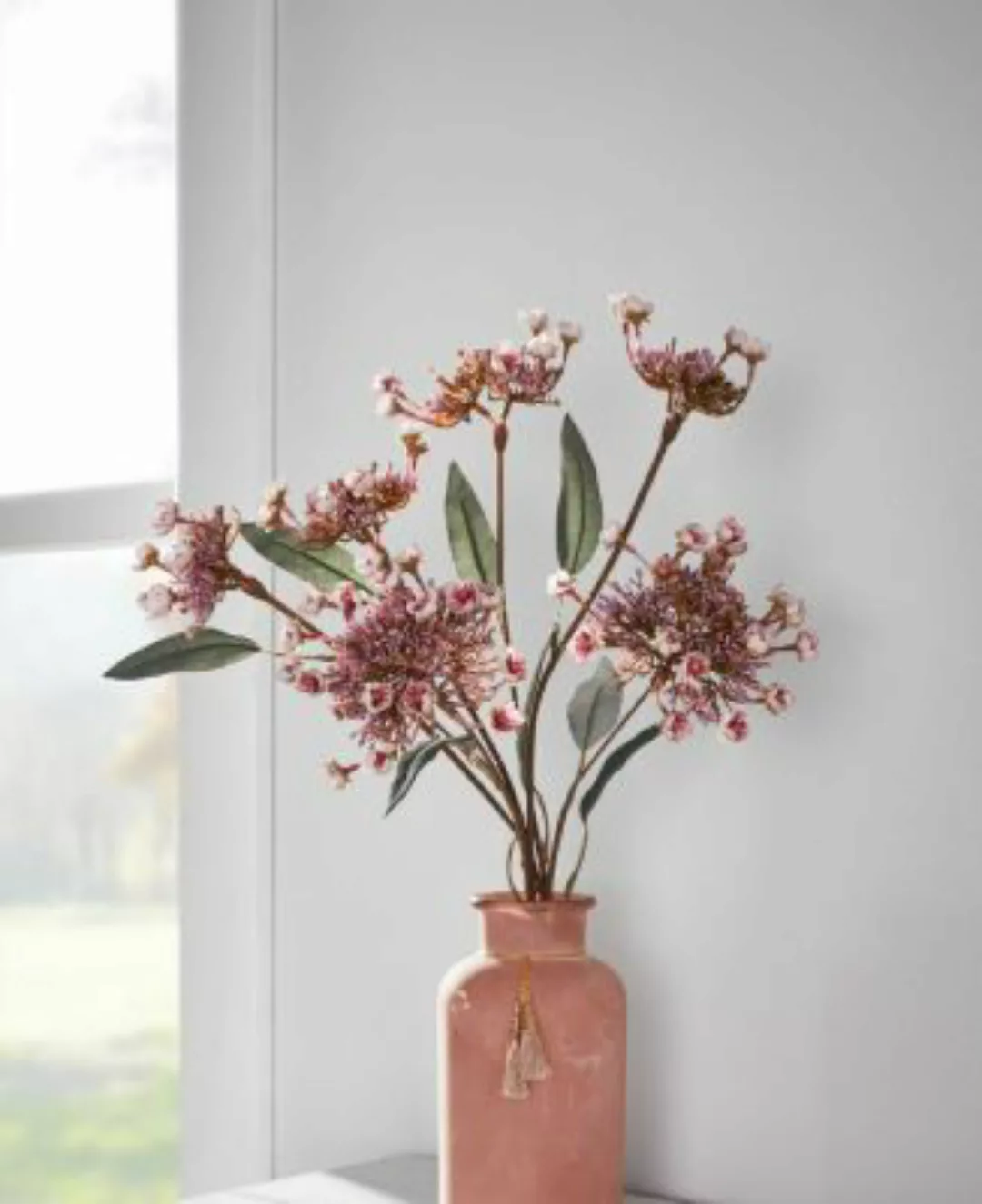 HOME Living Kunstpflanze SPAR-SET 2x Berries Kunstpflanzen rosa günstig online kaufen