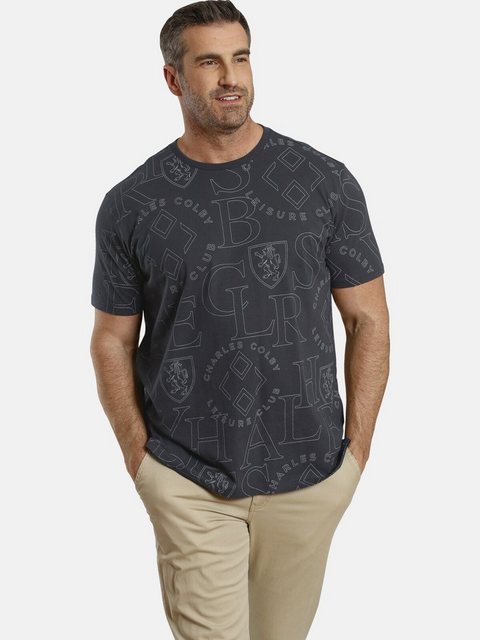 Charles Colby T-Shirt EARL HEBBS im stylischen all-over Print günstig online kaufen