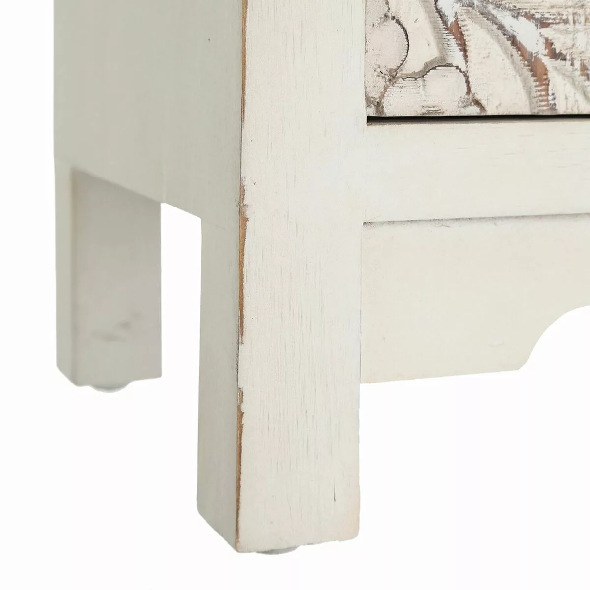 Nachttisch Oriente 45 X 26 X 69 Cm Holz Weiß Dmf günstig online kaufen