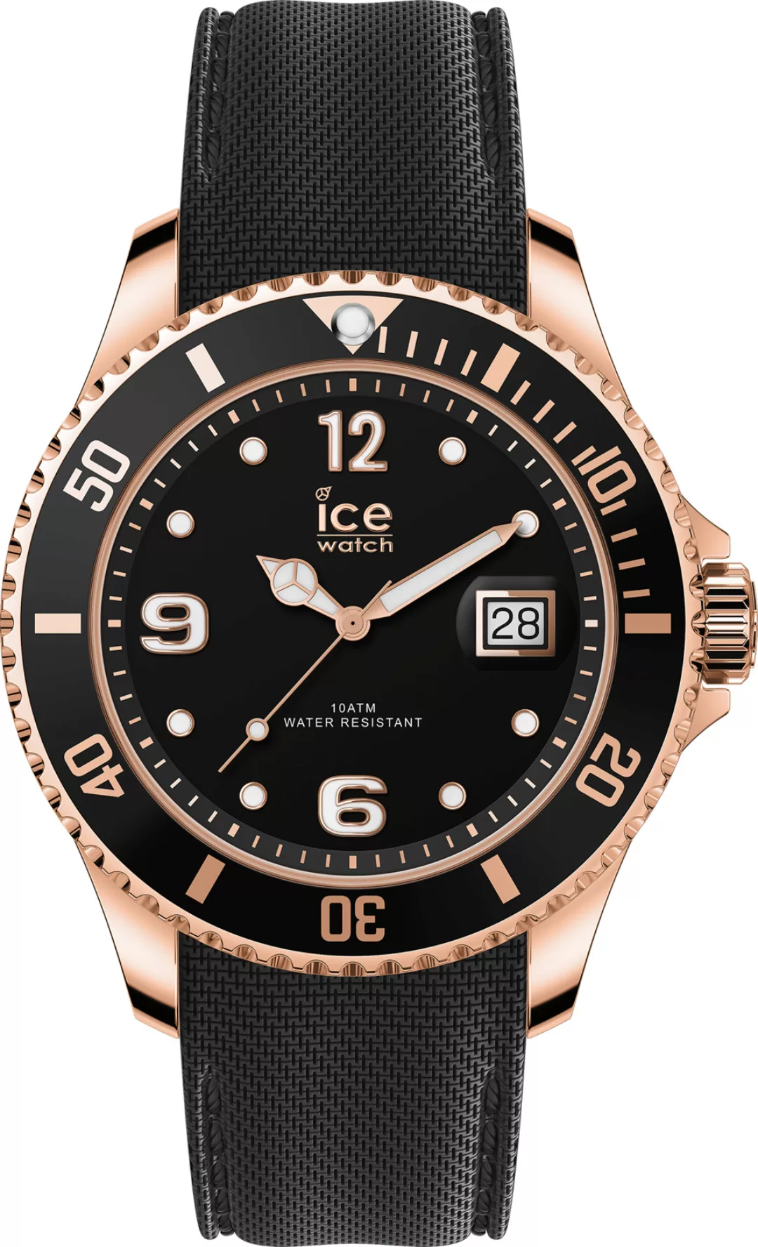 Ice Watch Ice steel - Black Rosefarben - L 016766 Herrenuhr günstig online kaufen