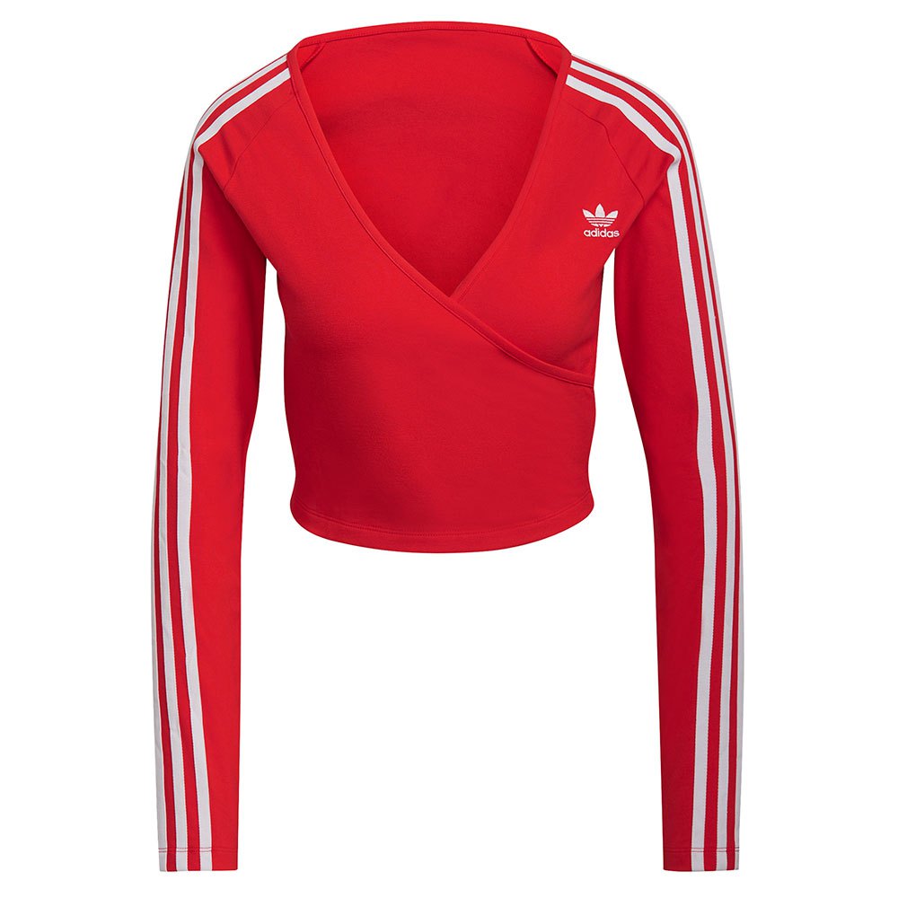 Adidas Originals Adicolor Langarm-t-shirt 40 Vivid Red günstig online kaufen