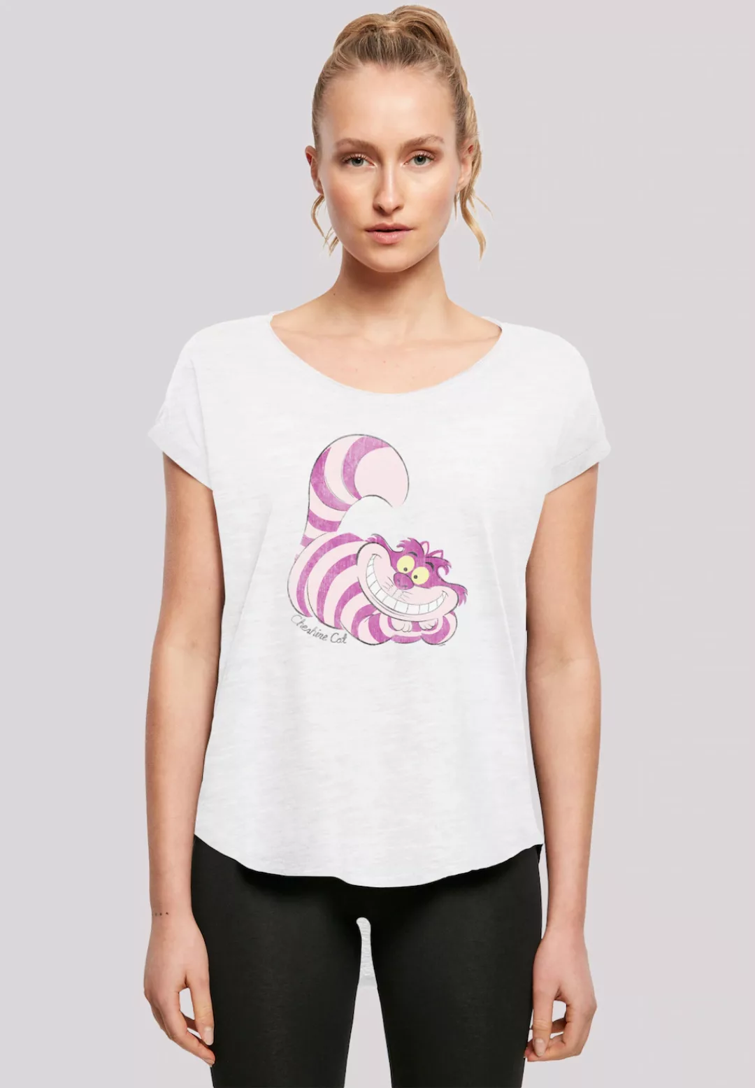 F4NT4STIC T-Shirt "Alice in Wonderland Cheshire Cat", Print günstig online kaufen