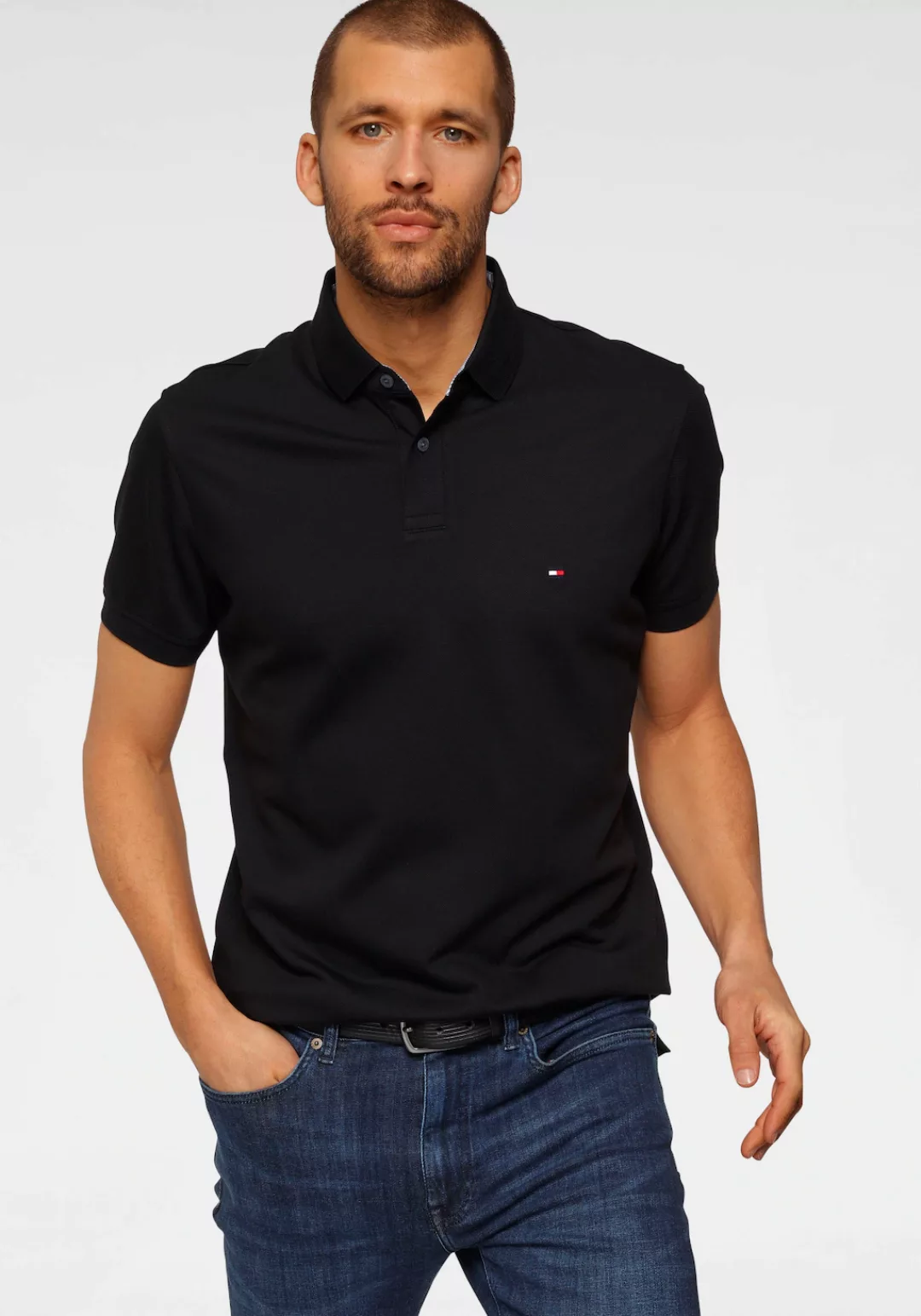 Tommy Hilfiger Poloshirt 1985 REGULAR POLO aus hochwertiger Baumwoll-Piqué- günstig online kaufen