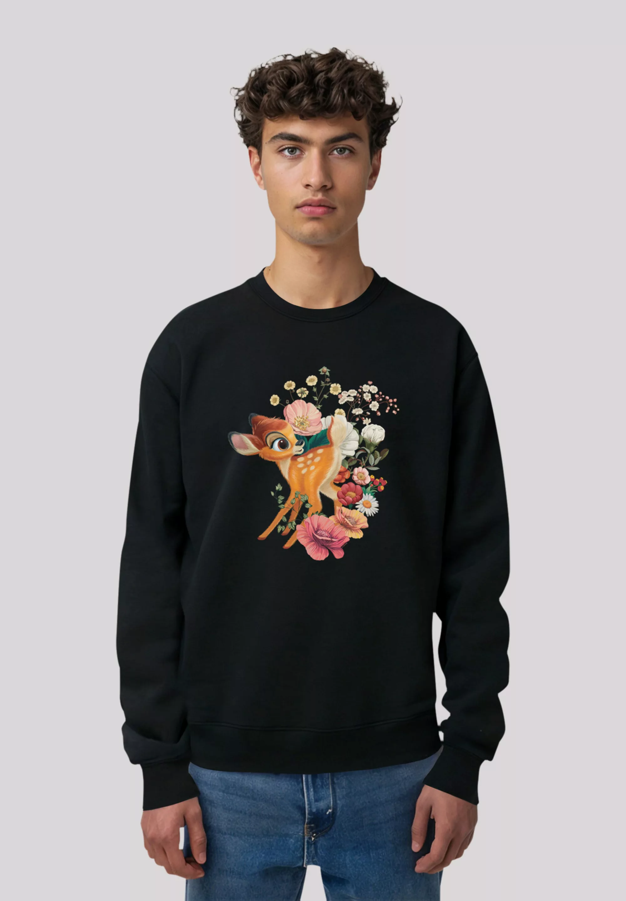 F4NT4STIC Sweatshirt "Disney Bambi Meadow Blumen", Premium Qualität günstig online kaufen