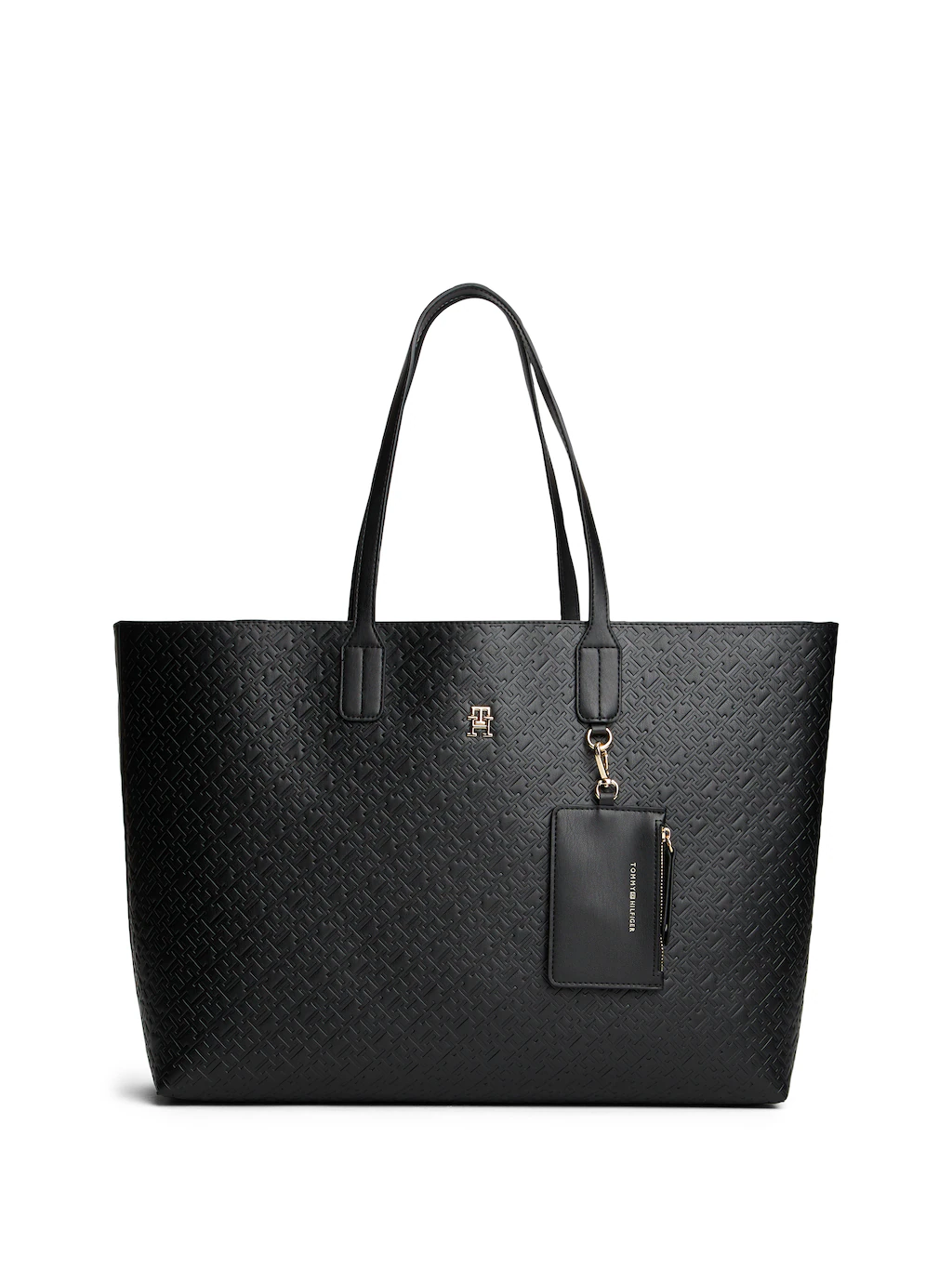 Tommy Hilfiger Tragetasche "TH ICON TOTE MONO", Damen Schultertasche, Shopp günstig online kaufen