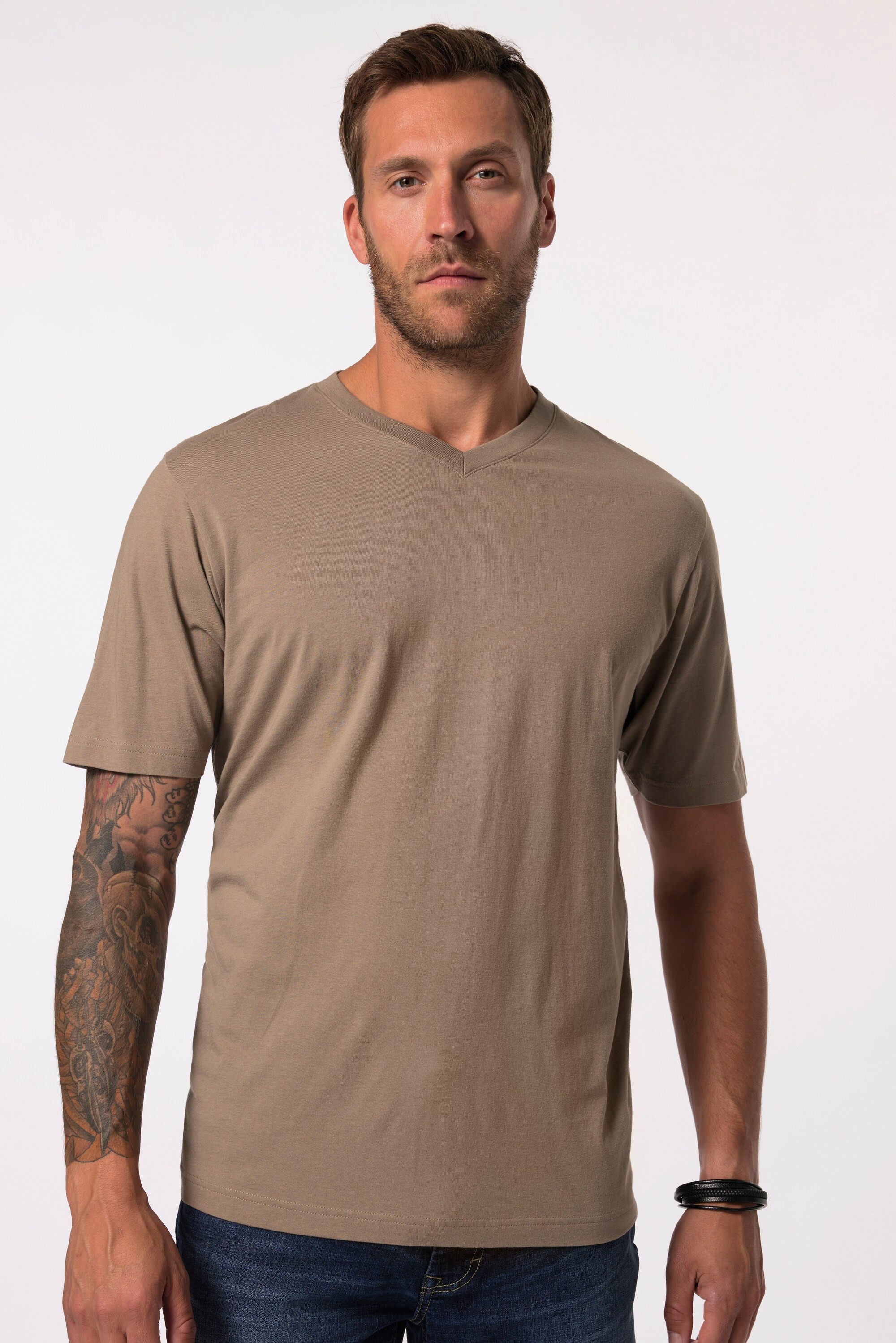 JP1880 T-Shirt JP1880 T-Shirt Basic V-Ausschnitt günstig online kaufen