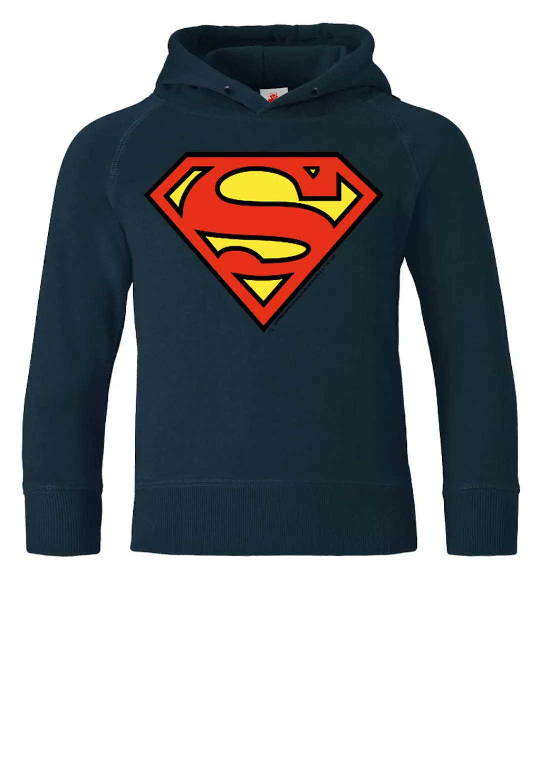 LOGOSHIRT Kapuzensweatshirt "DC - Superman Logo Clean", mit coolem Print günstig online kaufen