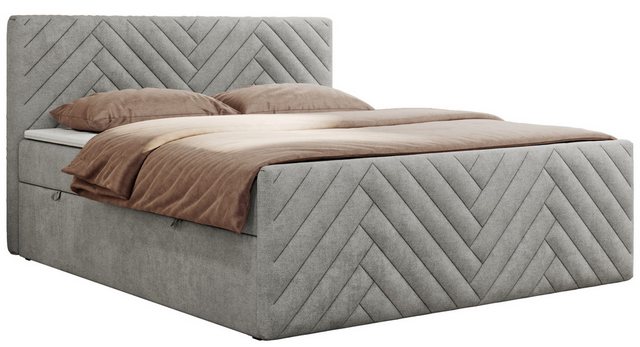 MKS MÖBEL Boxspringbett PARIS DUO (Packung, Set, Doppelbett, Zwei Bettkäste günstig online kaufen