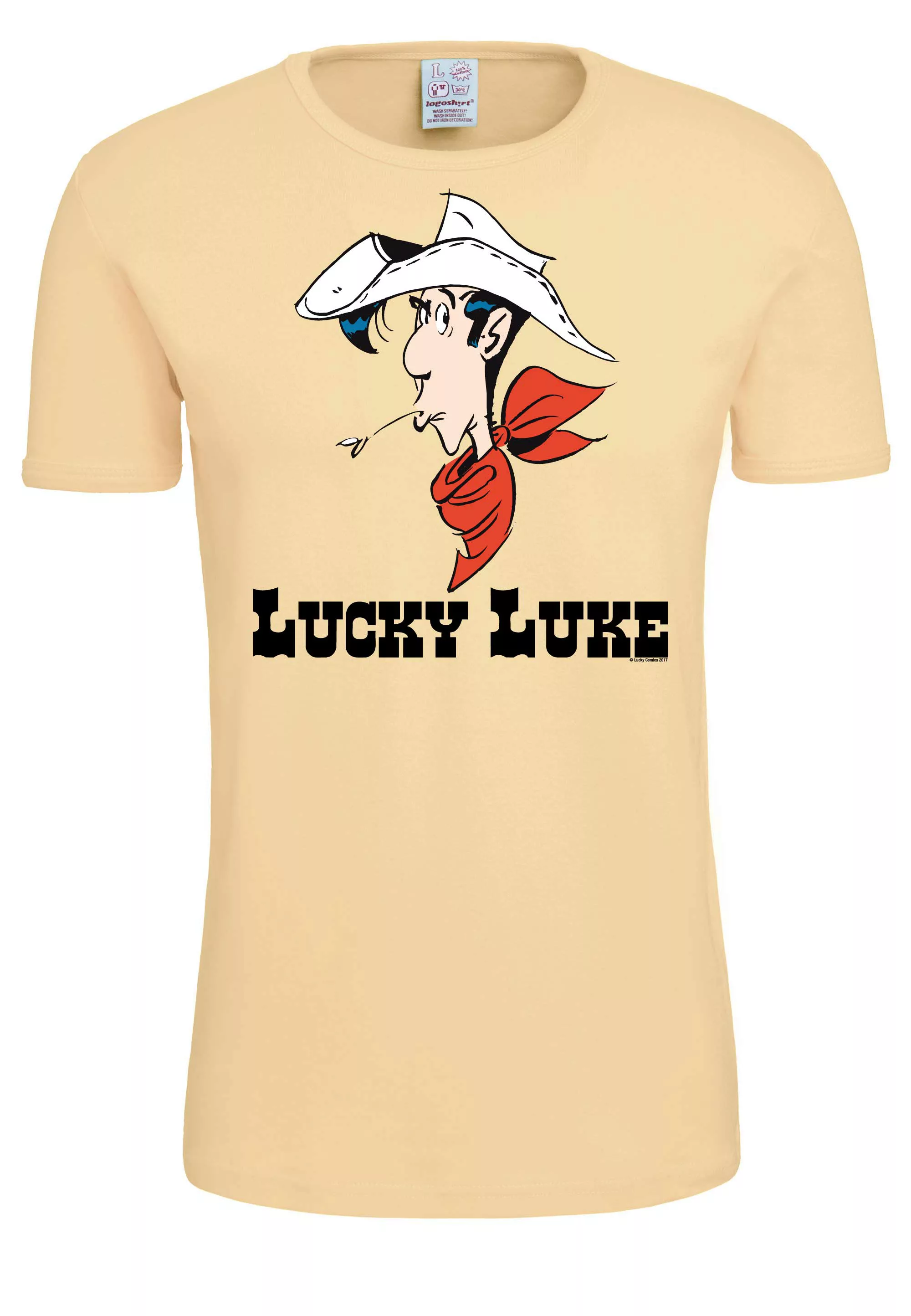 LOGOSHIRT T-Shirt "Lucky Luke Portrait" günstig online kaufen
