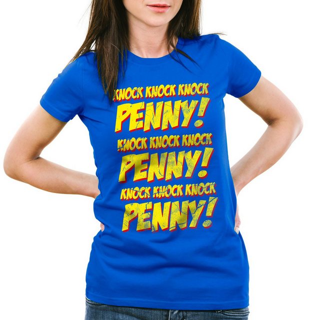 style3 T-Shirt Penny knock big bang sheldon College theory cooper leonard c günstig online kaufen