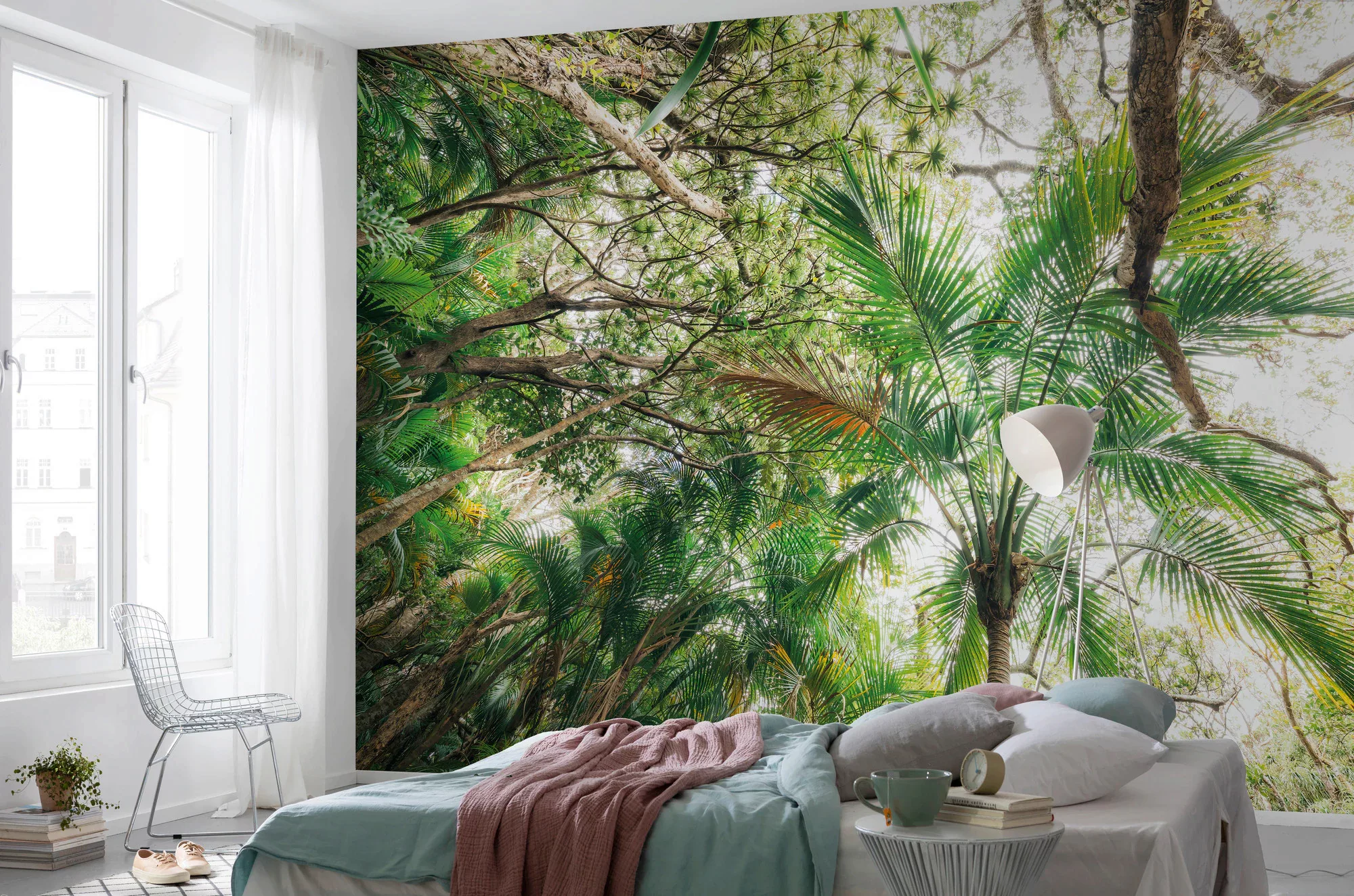KOMAR Vlies Fototapete - Touch the Jungle  - Größe 450 x 280 cm mehrfarbig günstig online kaufen
