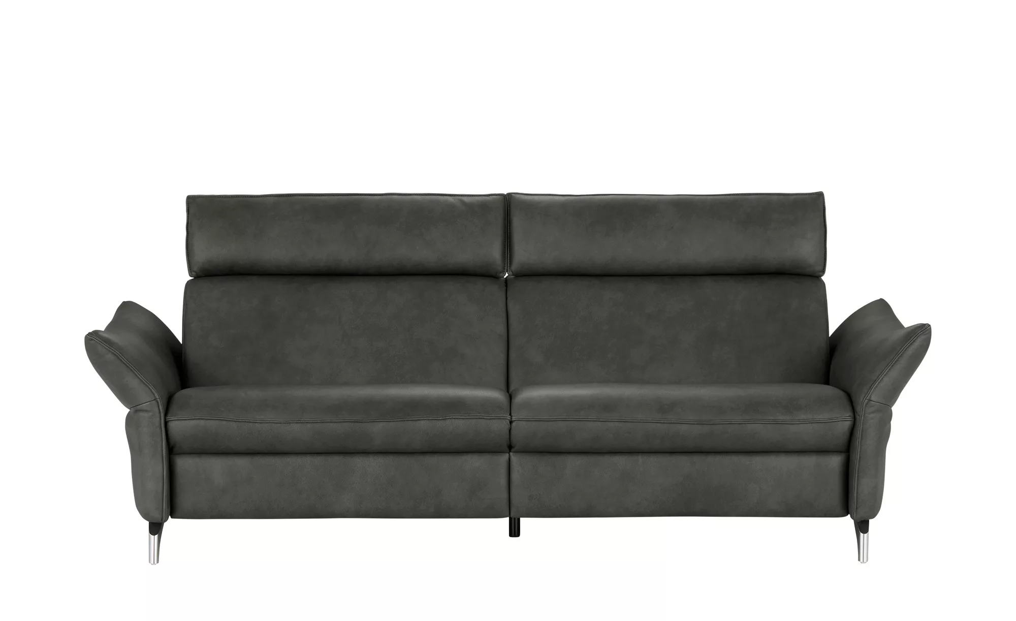 himolla Ledersofa  1926 ¦ grau ¦ Maße (cm): B: 224 H: 94 T: 95 Polstermöbel günstig online kaufen