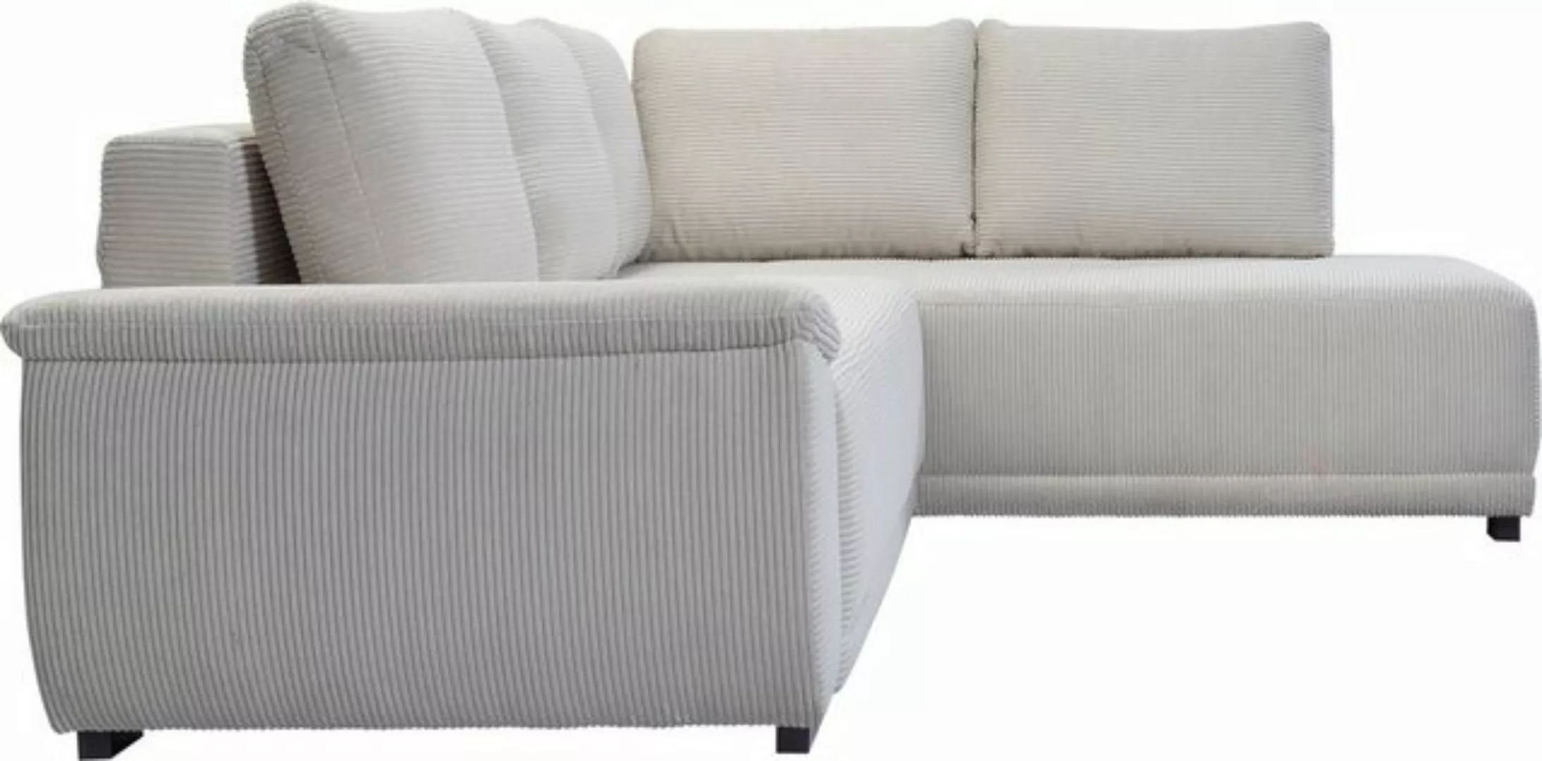 exxpo - sofa fashion Ecksofa "Elvis, L-Form", Schlaffunktion & Bettkasten, günstig online kaufen