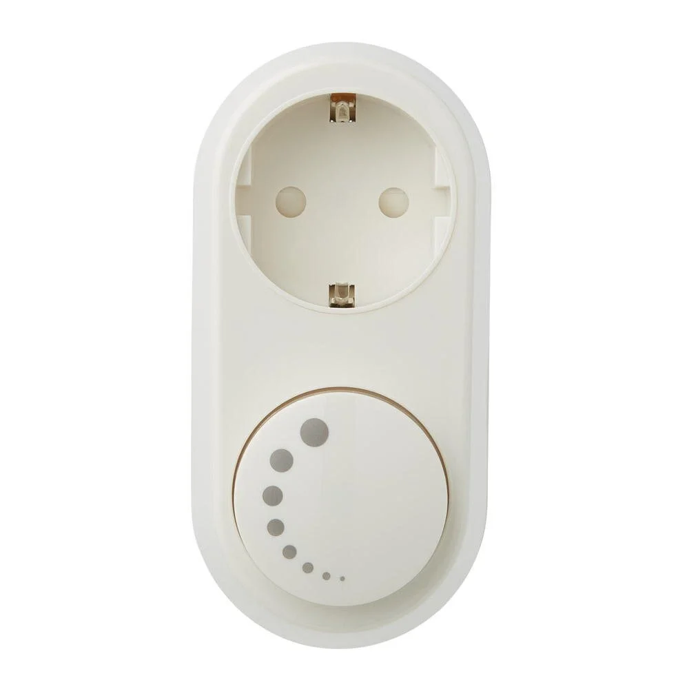 Zigbee Drehdimmer 1-100W  in Weiß günstig online kaufen