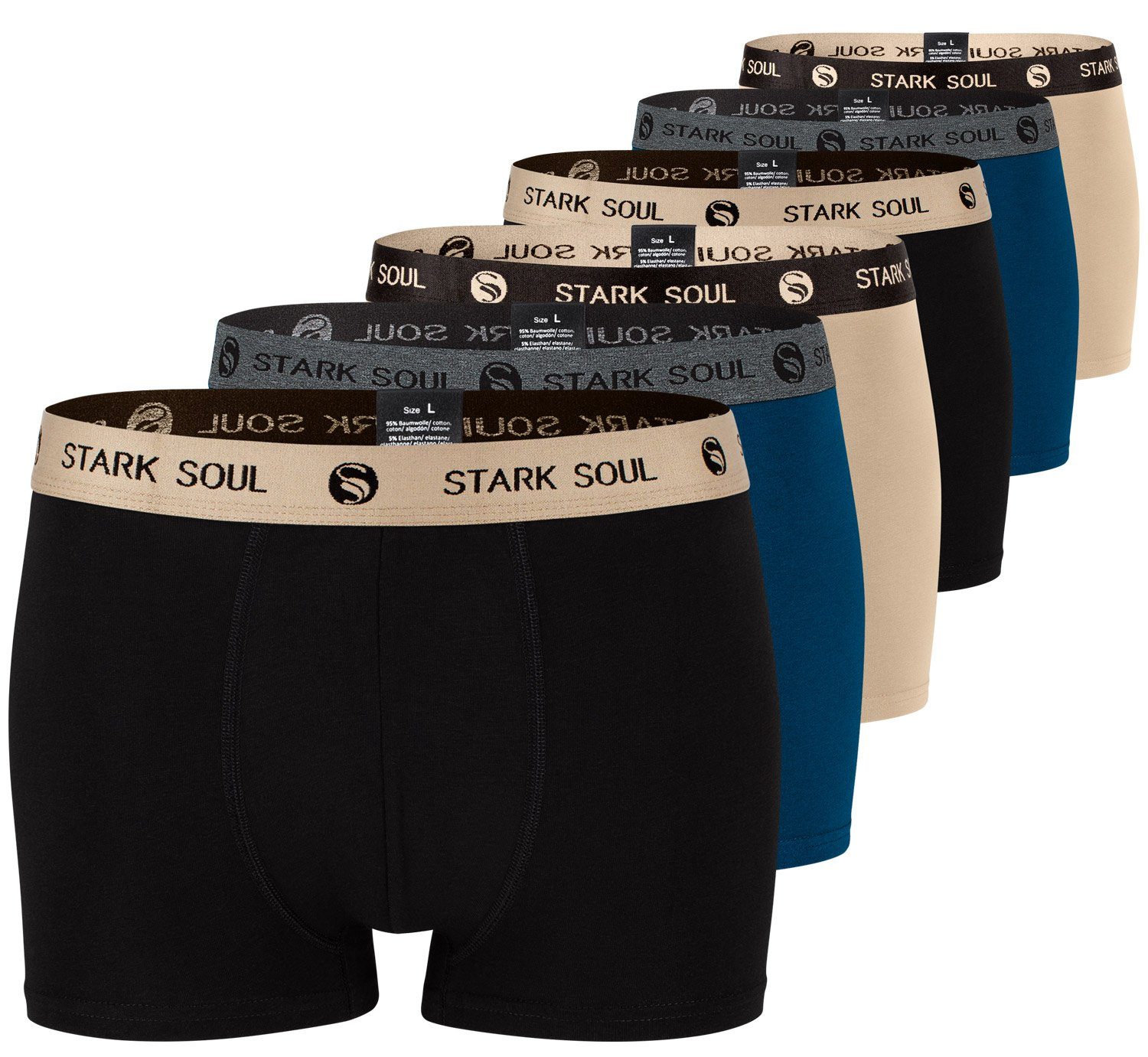 Stark Soul® Boxershorts Herren Boxershorts, Hipster günstig online kaufen