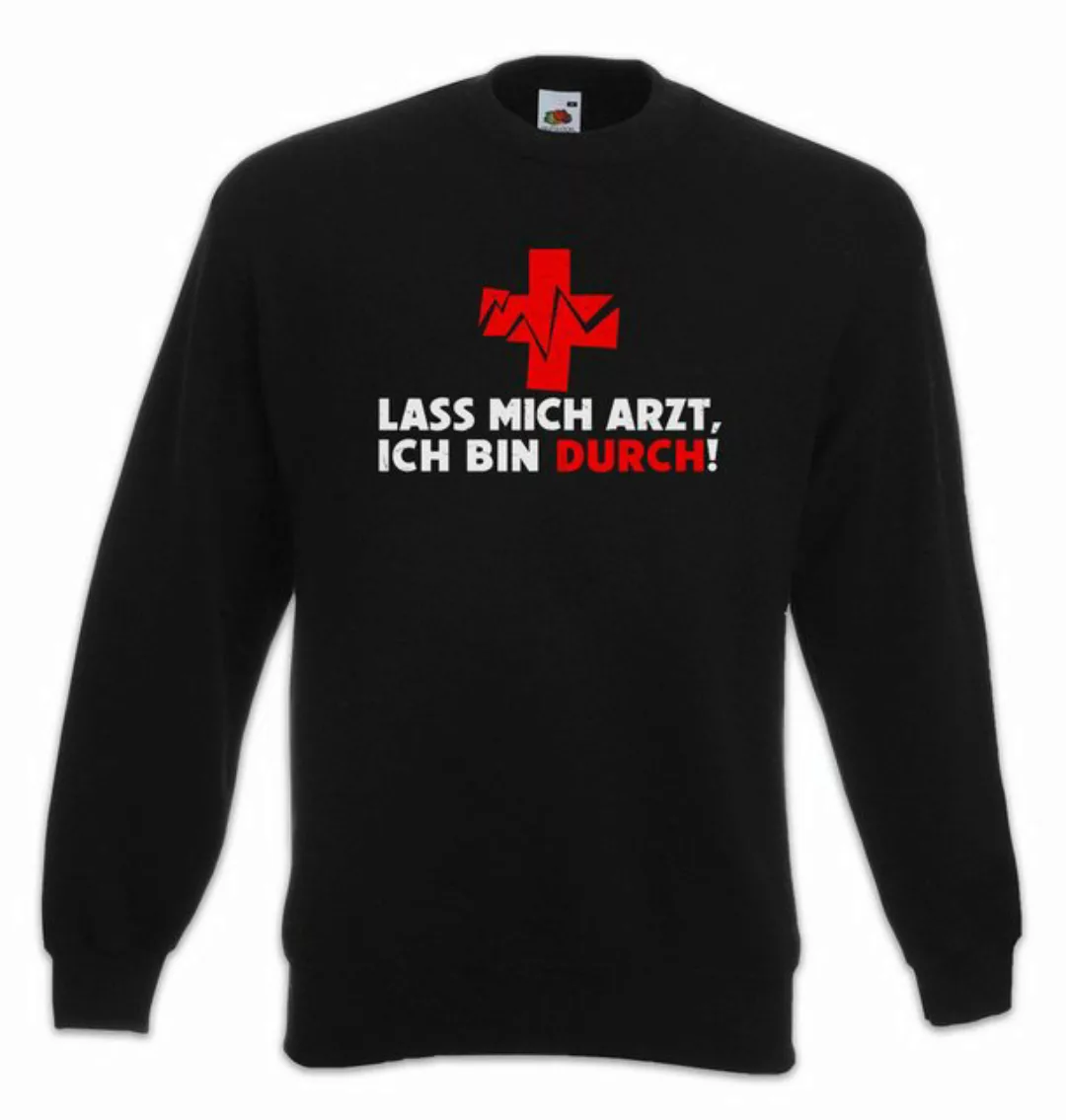 Urban Backwoods Sweatshirt Arzt A Sweatshirt Rotes Notarzt Kreuz Doktor Not günstig online kaufen