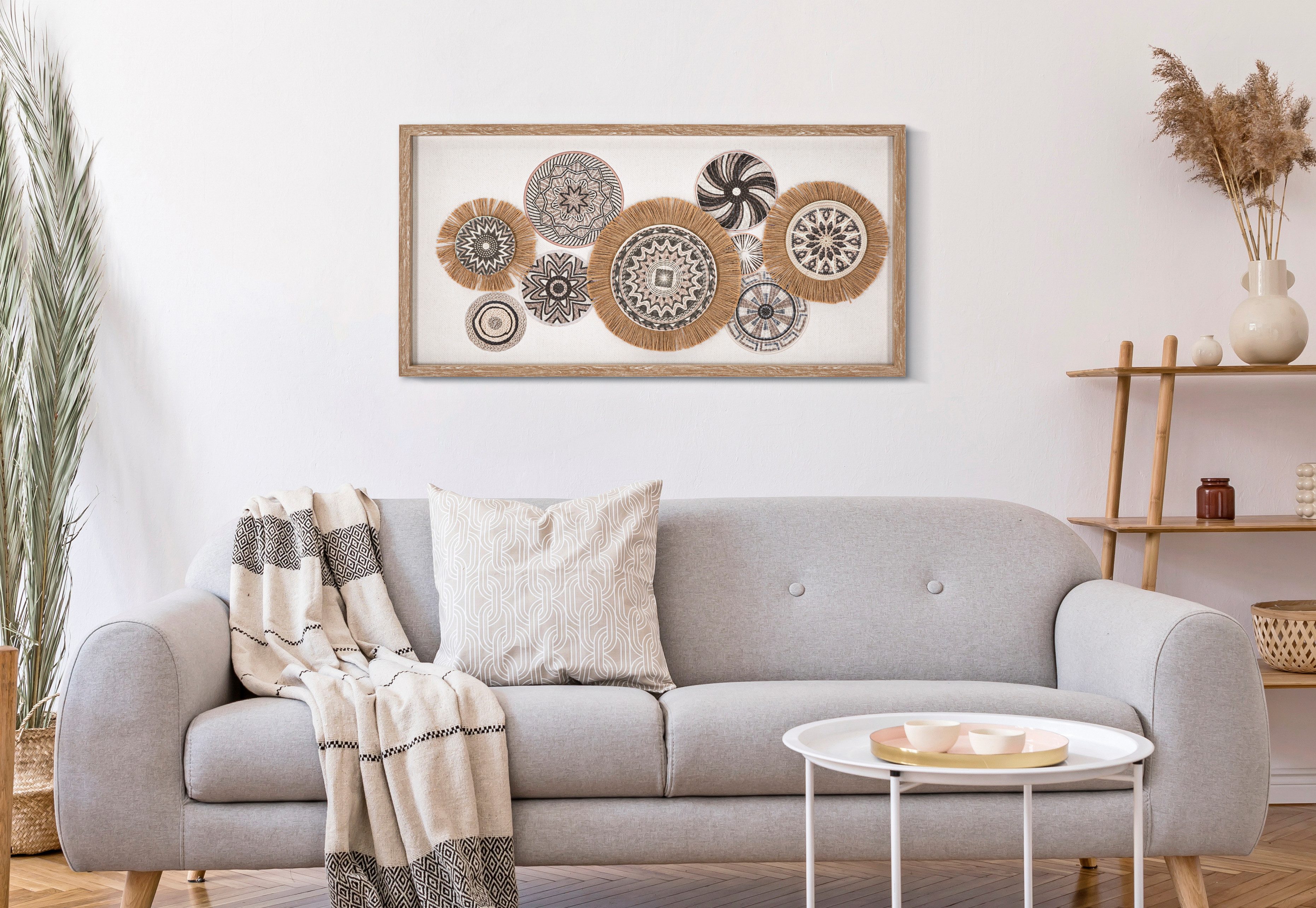 MF Wanddekoobjekt Wandobjekt Nara Mandala Boho günstig online kaufen