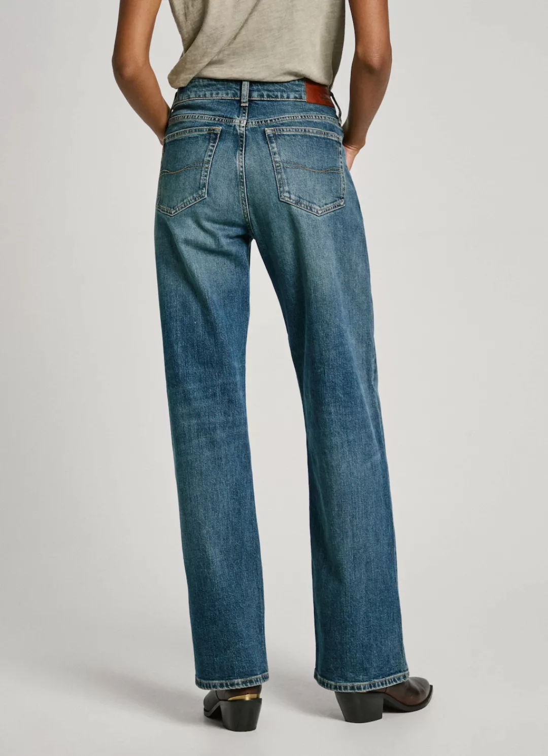 Pepe Jeans Loose-fit-Jeans LOOSE ST JEANS HW mit geradem, weitem Bein günstig online kaufen