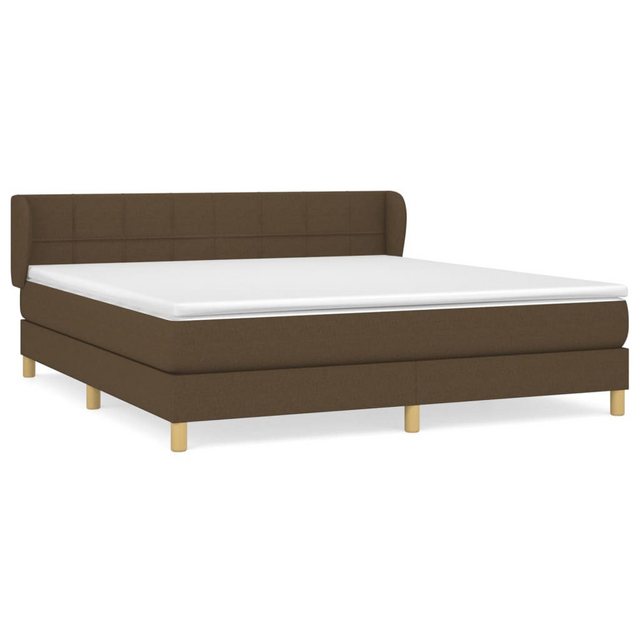 vidaXL Boxspringbett Bett Boxspringbett mit Matratze & Topper Stoff verschi günstig online kaufen