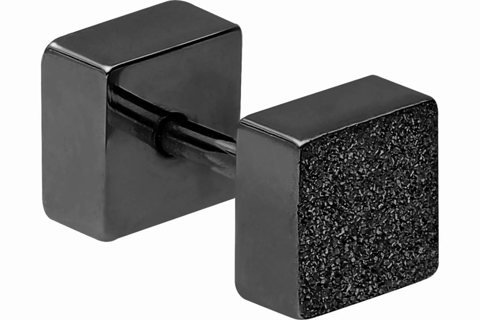 PIERCINGLINE Fake-Ear-Plug Chirurgenstahl Fake Plug QUADRAT günstig online kaufen