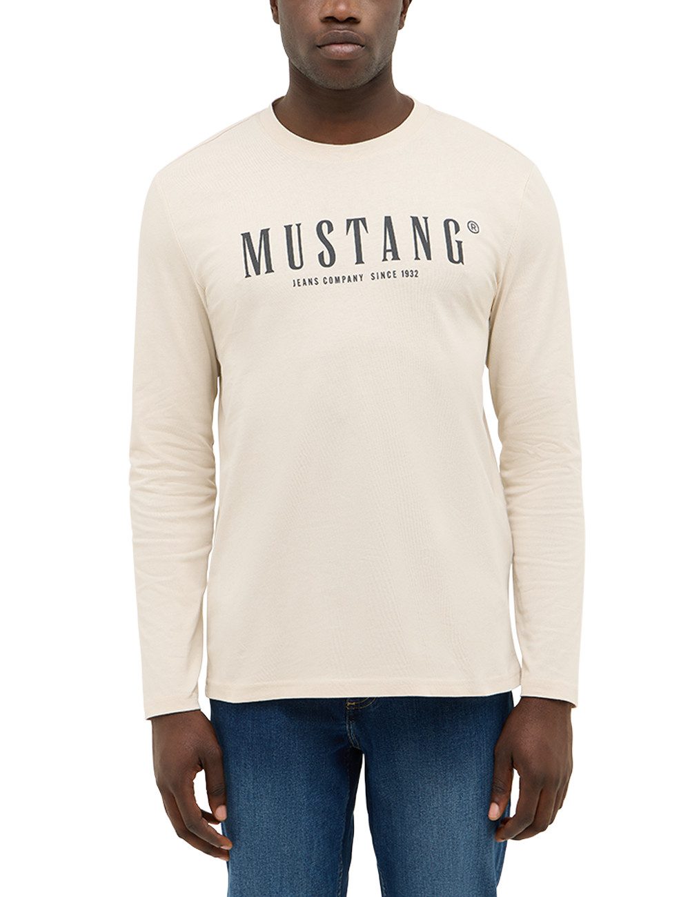 MUSTANG Langarmshirt Style Asheville Auch ideal günstig online kaufen