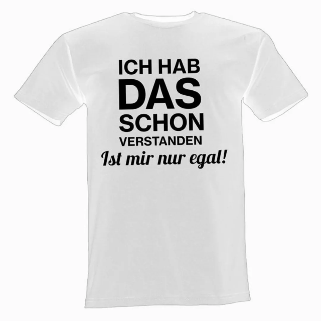 Lustige & Witzige T-Shirts T-Shirt T-Shirt Ist mir nur Egal Fun-Shirt Logo günstig online kaufen