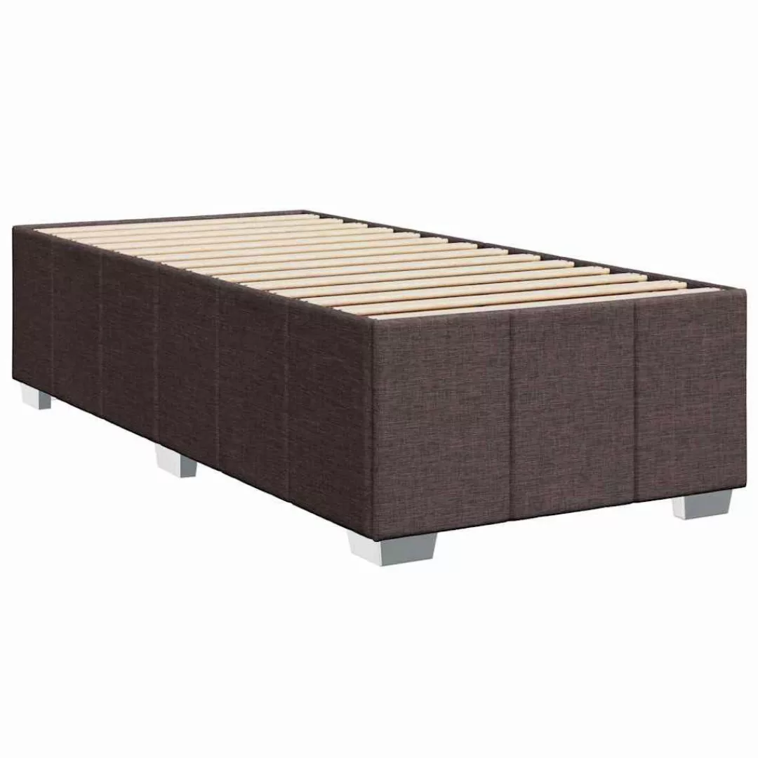 vidaXL Bett Bettgestell ohne Matratze Dunkelbraun günstig online kaufen