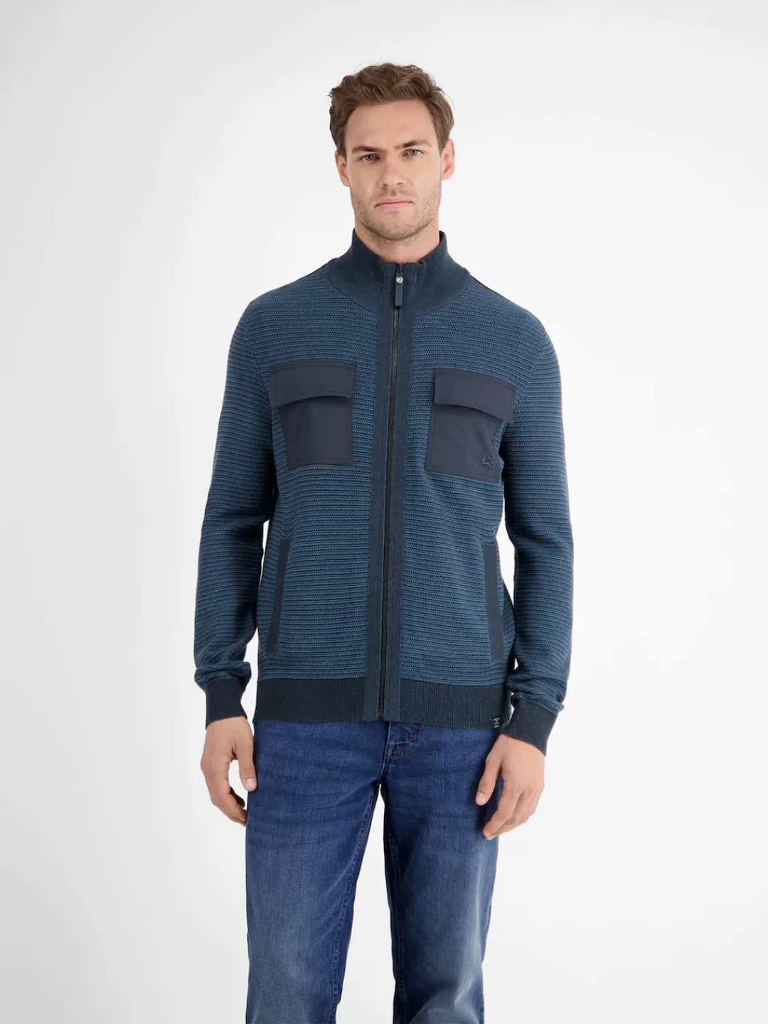 LERROS Strickjacke "LERROS Sportive Strickjacke für Herren" günstig online kaufen