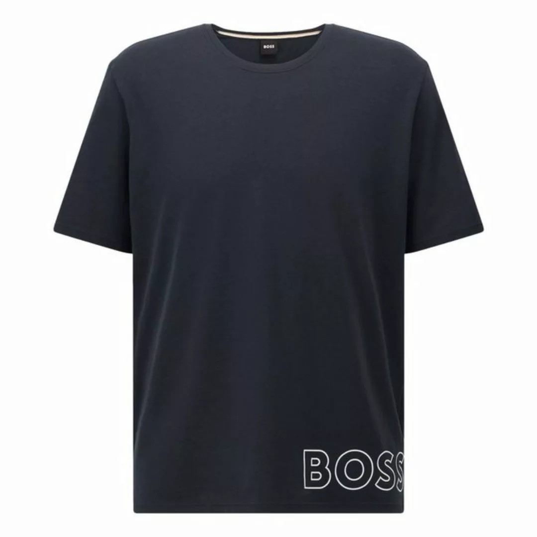 BOSS T-Shirt Identity T-Shirt RN mit Outline-Logo günstig online kaufen