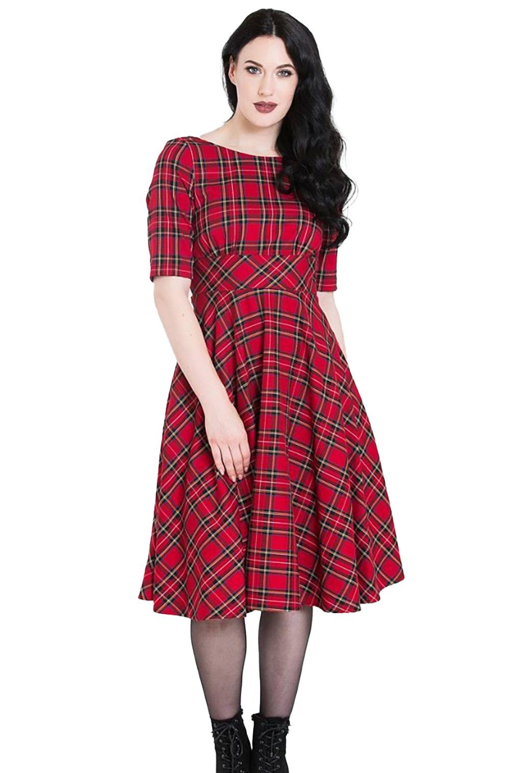 Hell Bunny A-Linien-Kleid Irvine 50s Dress günstig online kaufen