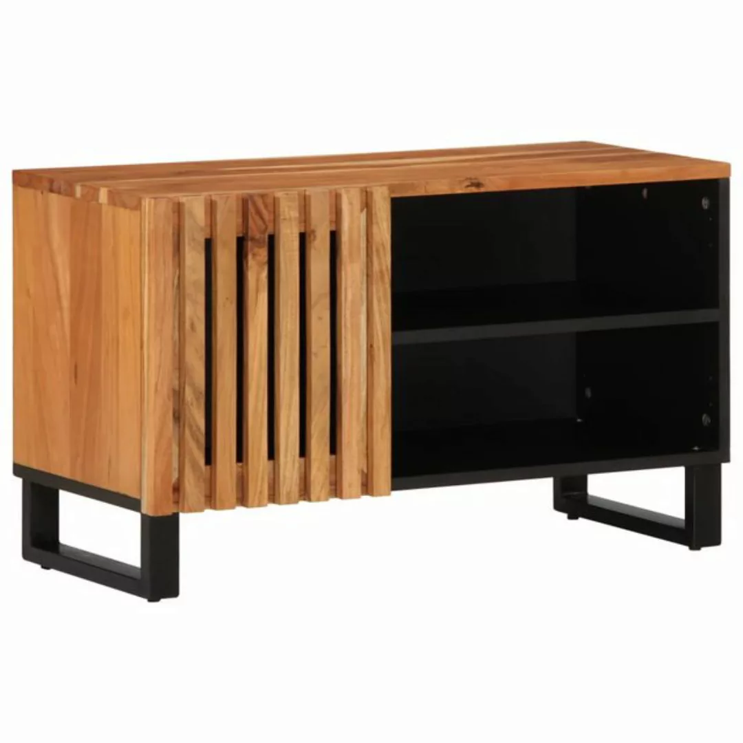 vidaXL Schrankmodule TV-Schrank 80x34x46 cm Massivholz Akazie günstig online kaufen