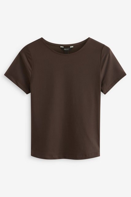 Next T-Shirt Fließendes Kurzarm-T-Shirt (1-tlg) günstig online kaufen