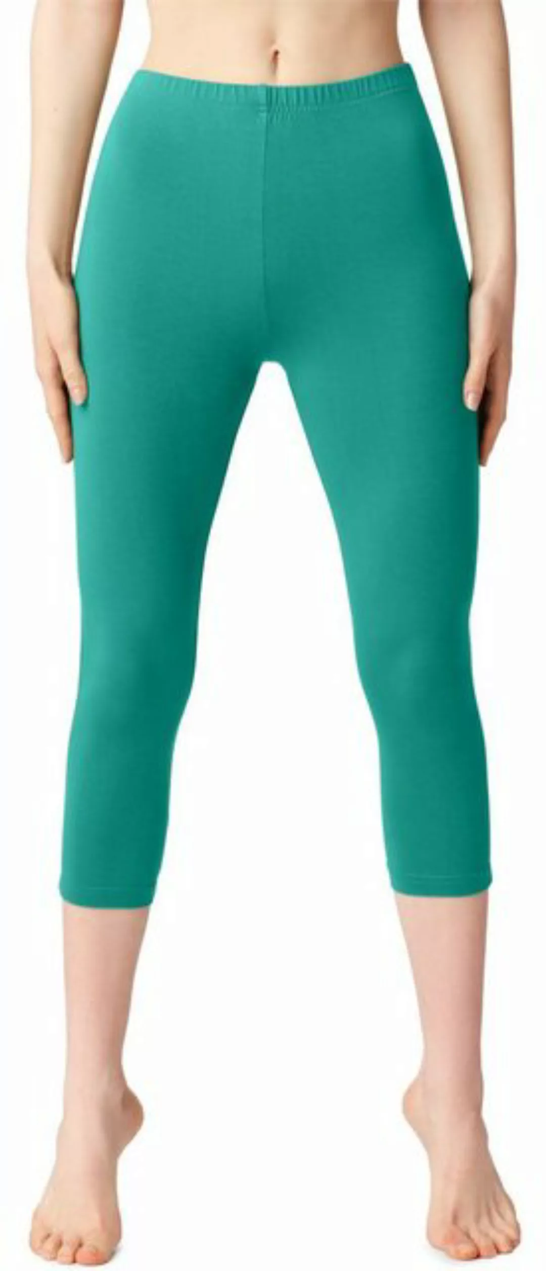 Bellivalini Leggings Damen 3/4 Capri Leggings aus Baumwolle BLV50-199 (1-tl günstig online kaufen