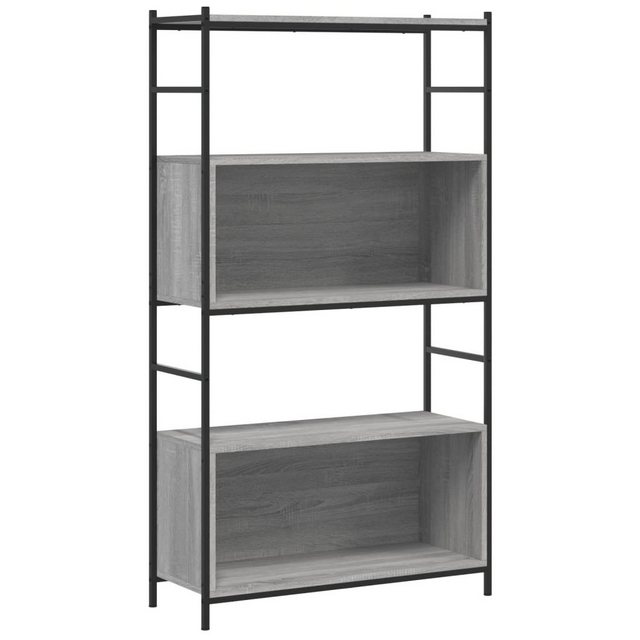 vidaXL Bücherregal Bücherregal Grau Sonoma 80x30x145,5 cm Spanplatte und Ei günstig online kaufen