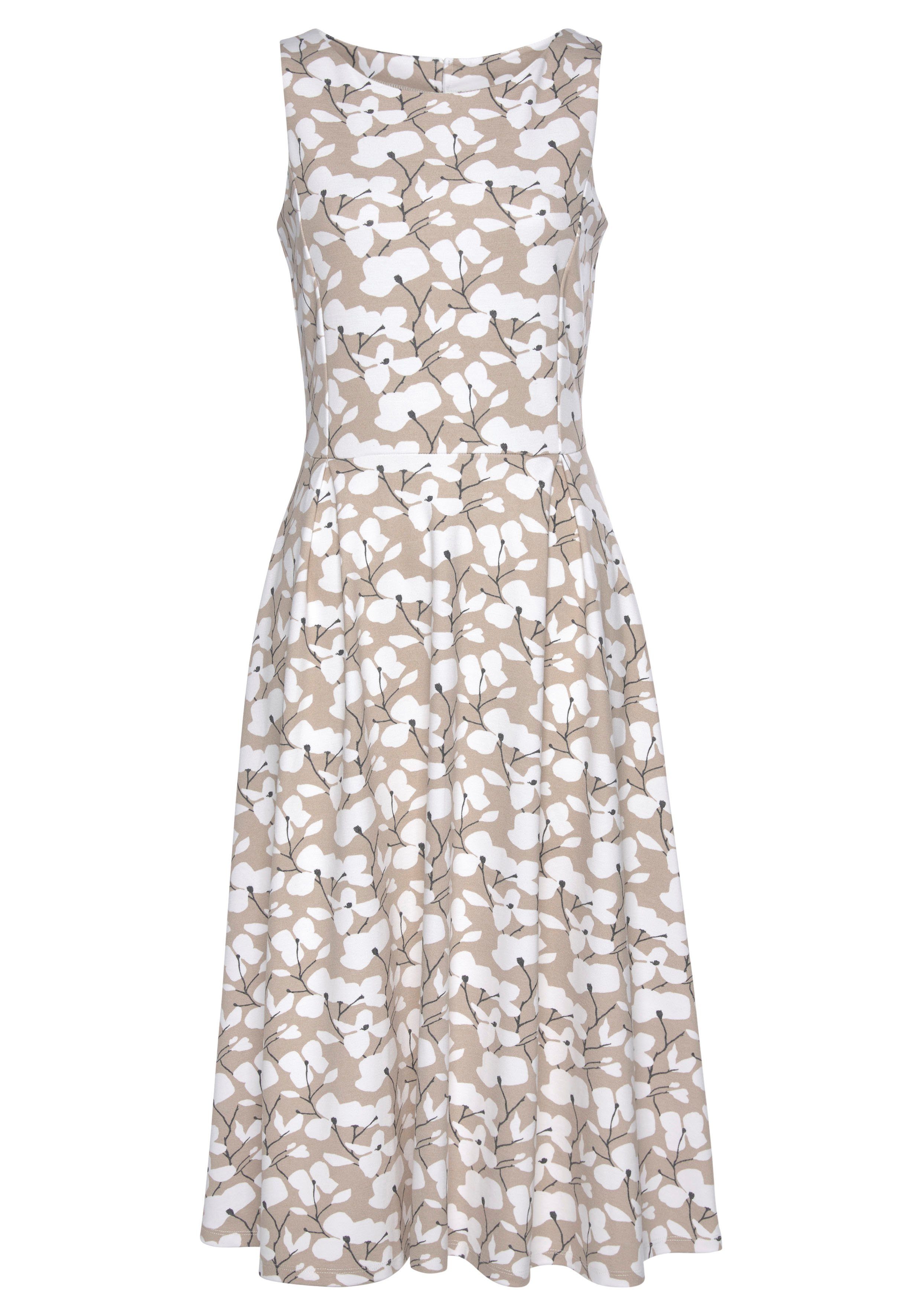 Beachtime Midikleid mit Blumendruck, aus Jersey, günstig online kaufen