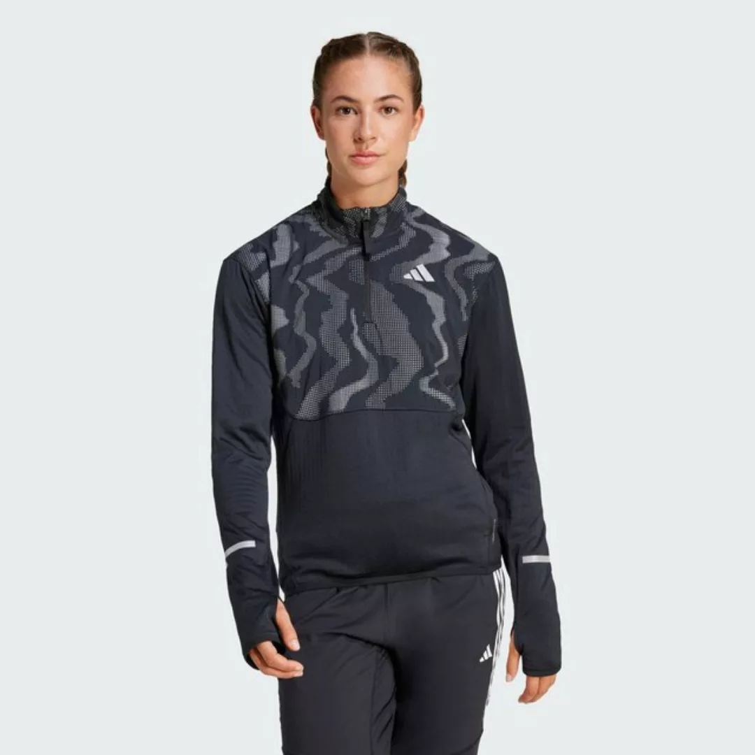 adidas Performance Laufjacke ULTIMATE HI VIS REFLECTIVE 1/2-ZIP OBERTEIL günstig online kaufen