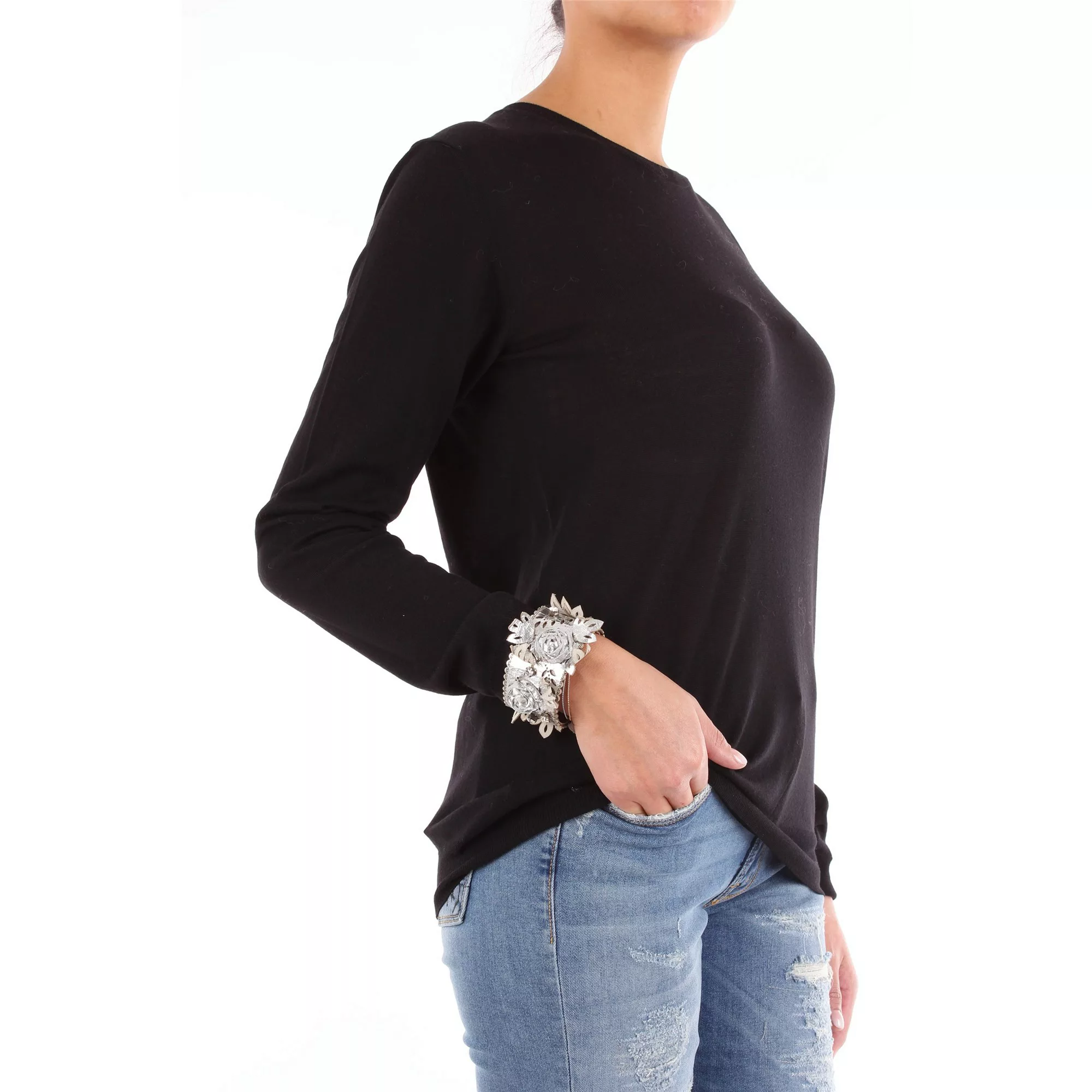 ALMALA Armbänder Damen Silber Haut und andere Fasern günstig online kaufen