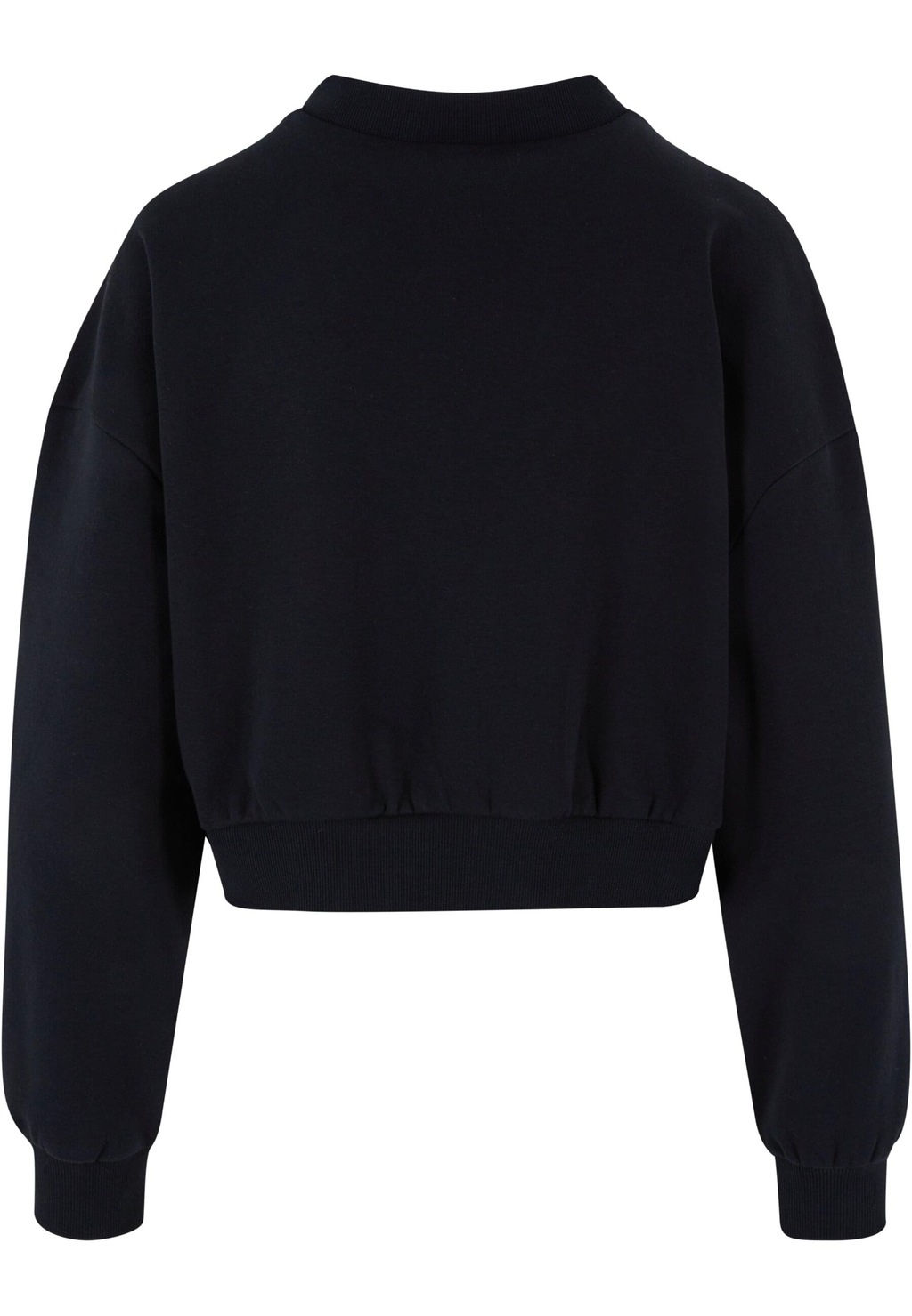 URBAN CLASSICS Rundhalsshirt "Urban Classics Damen Ladies Cropped V-Neck", günstig online kaufen