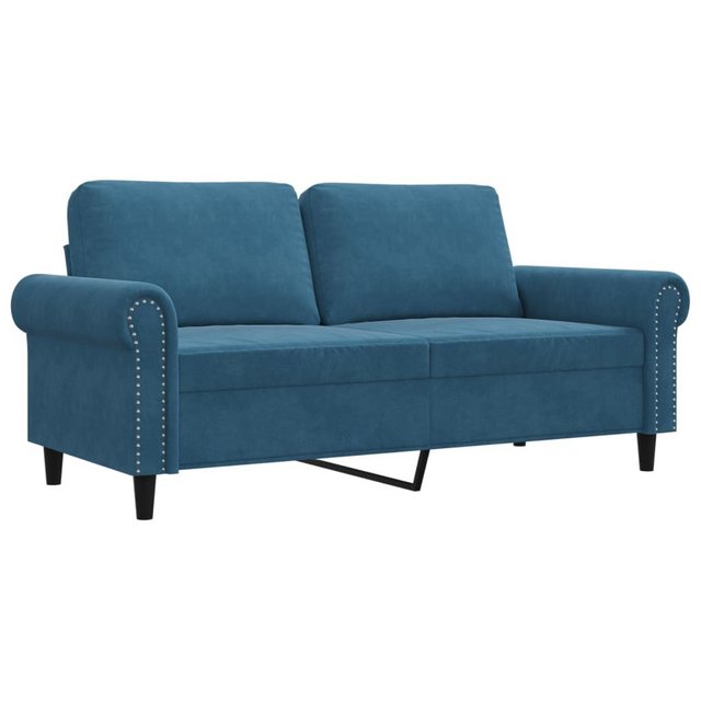 vidaXL Sofa 2-Sitzer-Sofa Rosa 140 cm Samt günstig online kaufen