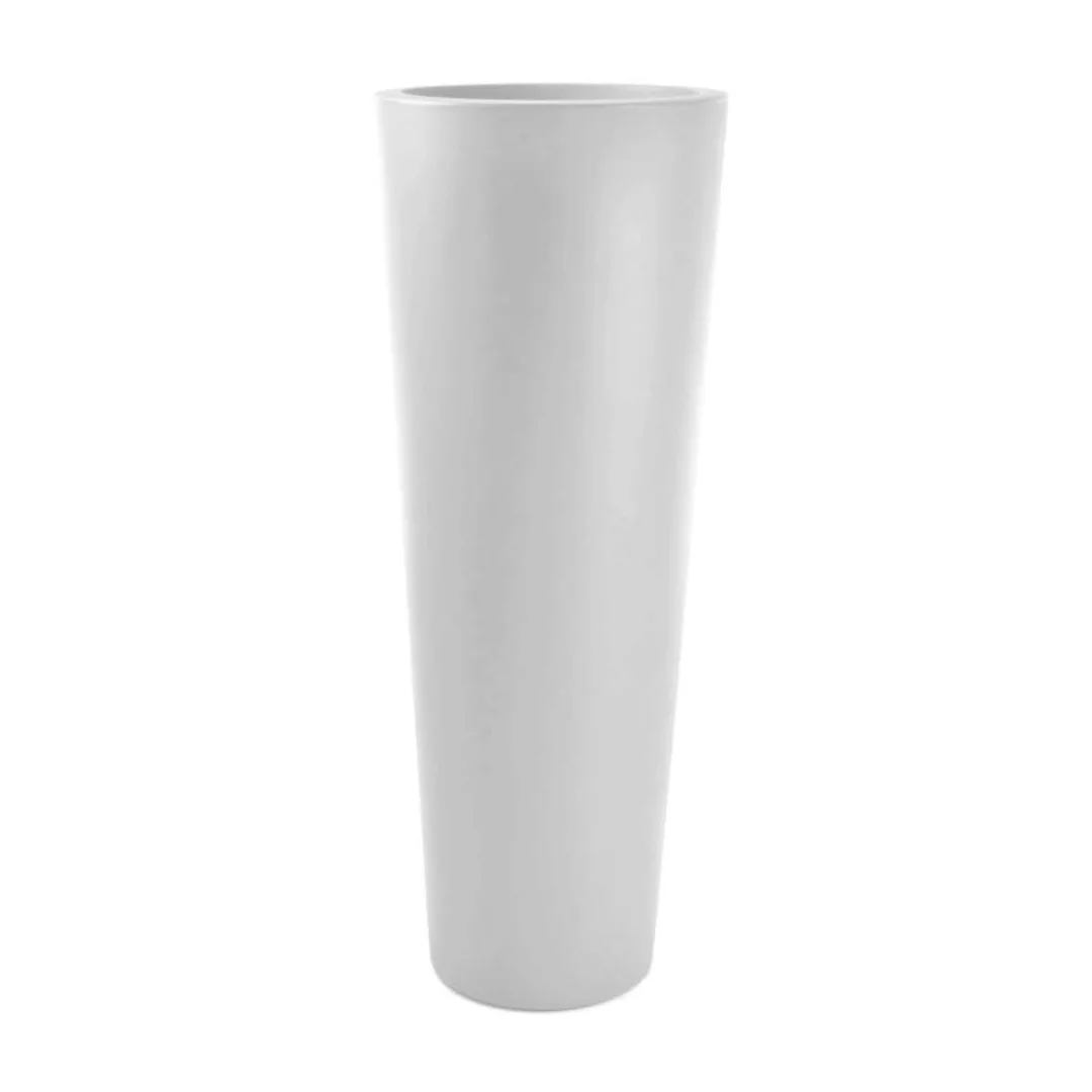 Serralunga - New Pot Maxi Vase/Pflanzgefäß H120cm - weiß/matt/H x Ø 120x44c günstig online kaufen