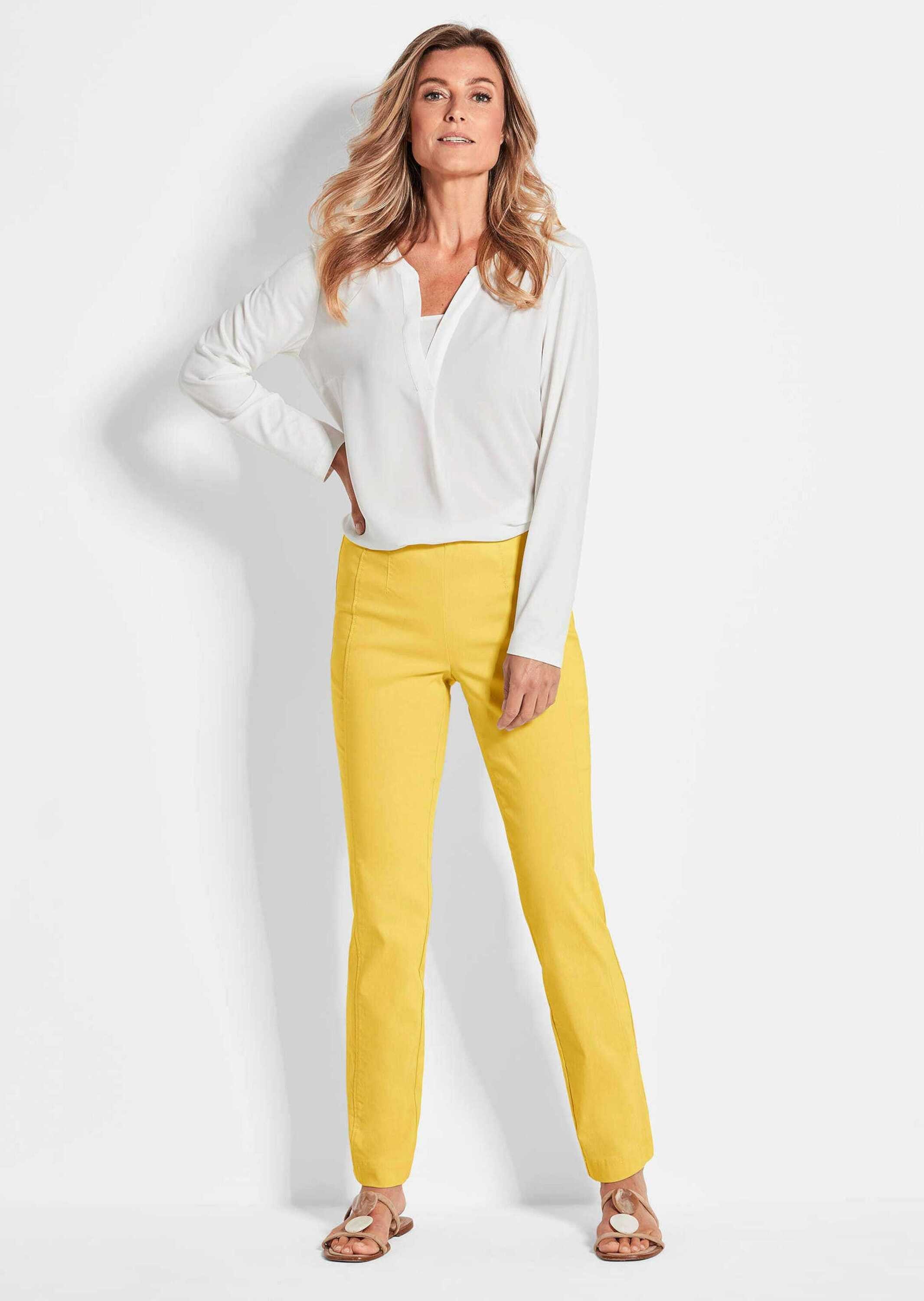 GOLDNER Schlupfhose Schlupfhose CARLA in Super-Stretch günstig online kaufen
