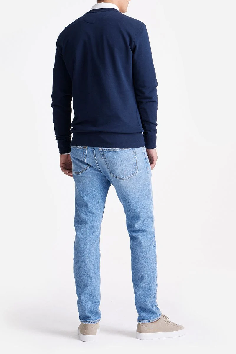 King Essentials The George Sweater Navy - Größe S günstig online kaufen