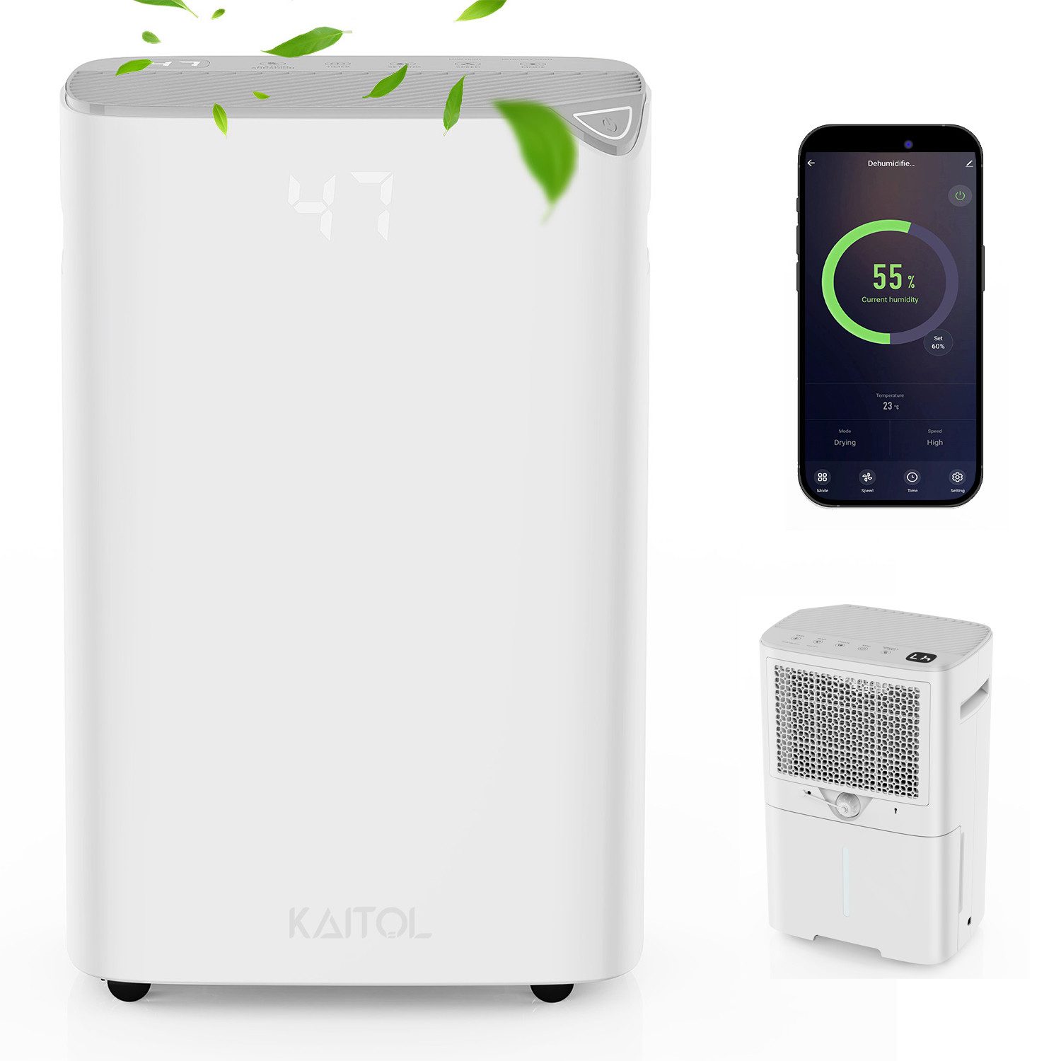 WILGOON Luftentfeuchter Luftentfeuchter mit WLAN-APP, für günstig online kaufen