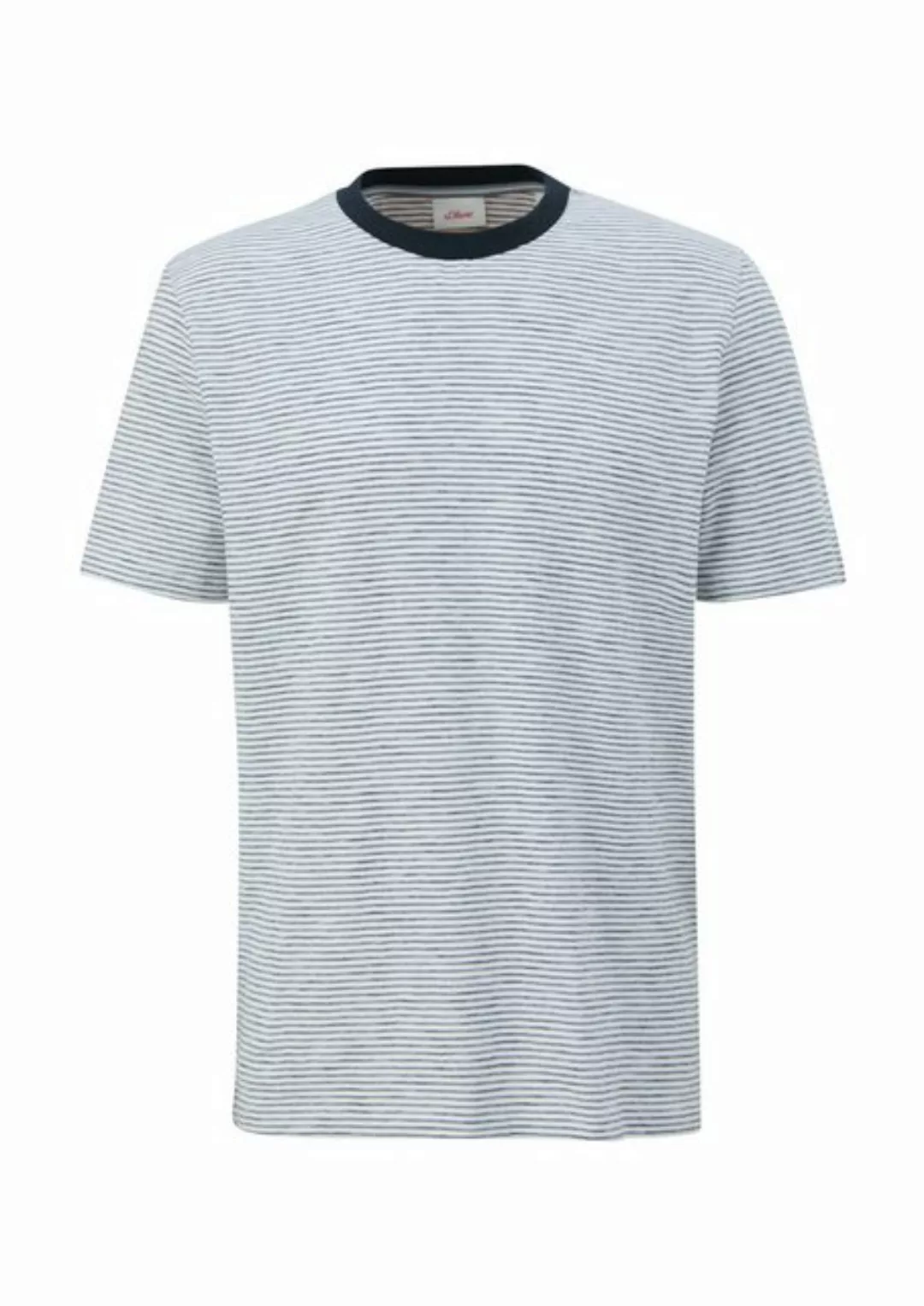s.Oliver Kurzarmshirt T-Shirt mit Rundhalsausschnitt günstig online kaufen