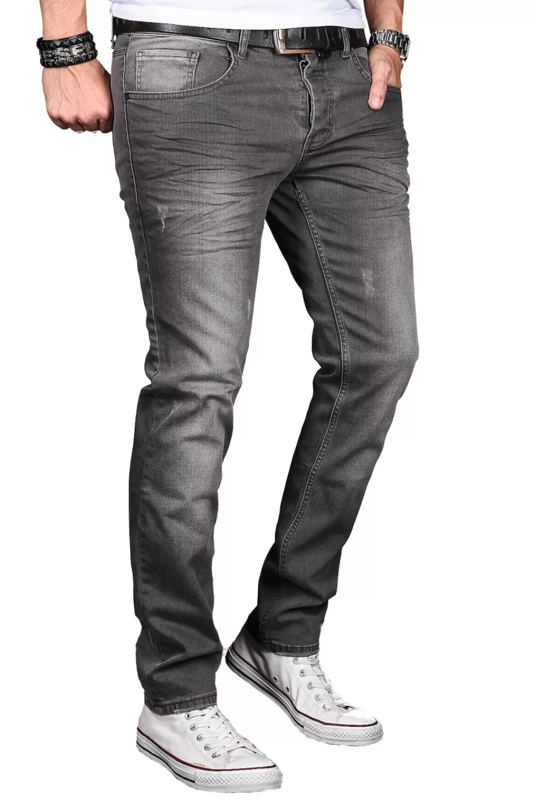 Alessandro Salvarini Slim-fit-Jeans "ASLuca", Stretch mit Elasthan günstig online kaufen