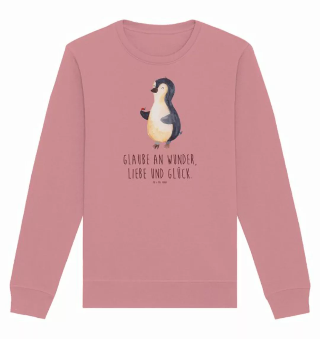 Mr. & Mrs. Panda Longpullover Größe S Pinguin Marienkäfer - Canyon Pink - G günstig online kaufen