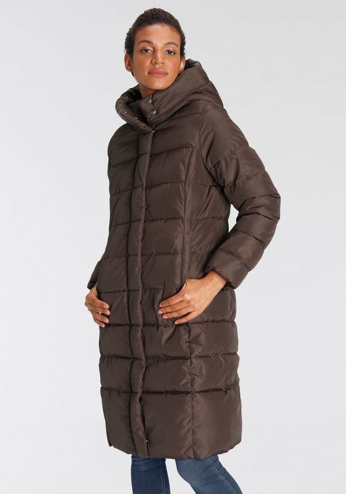 ONLY Steppmantel ONLTINA PUFFER X LONG COAT OTW mit Kapuze günstig online kaufen