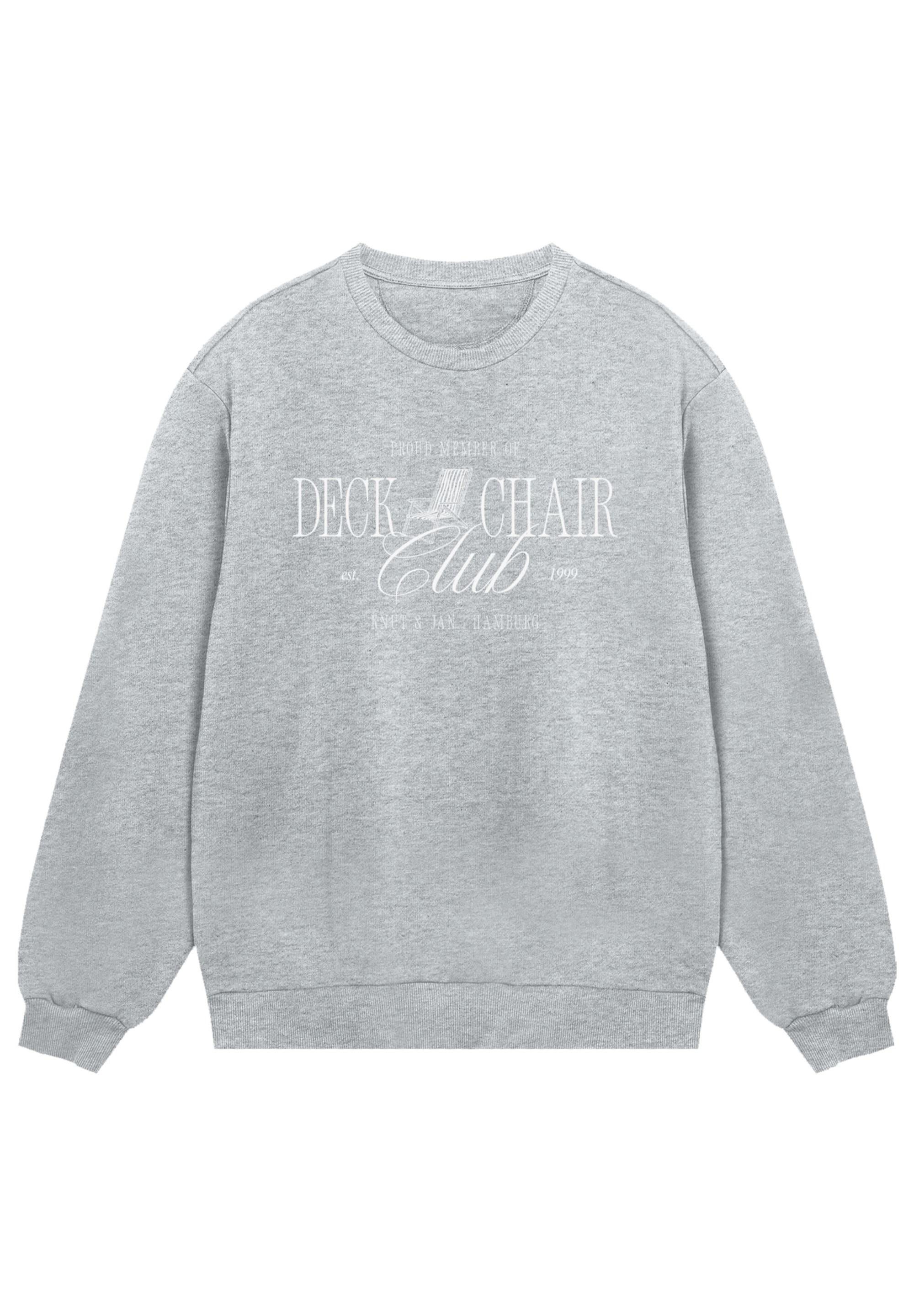 F4NT4STIC Sweatshirt "Deck Chair Club Knut und Jan", Osteee Kollektion, Url günstig online kaufen