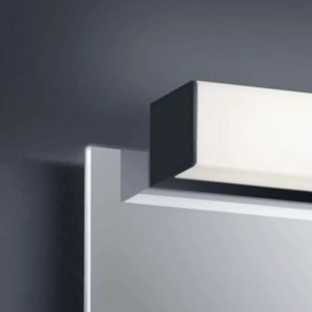 Helestra Lado LED-Spiegellampe schwarz 120 cm günstig online kaufen