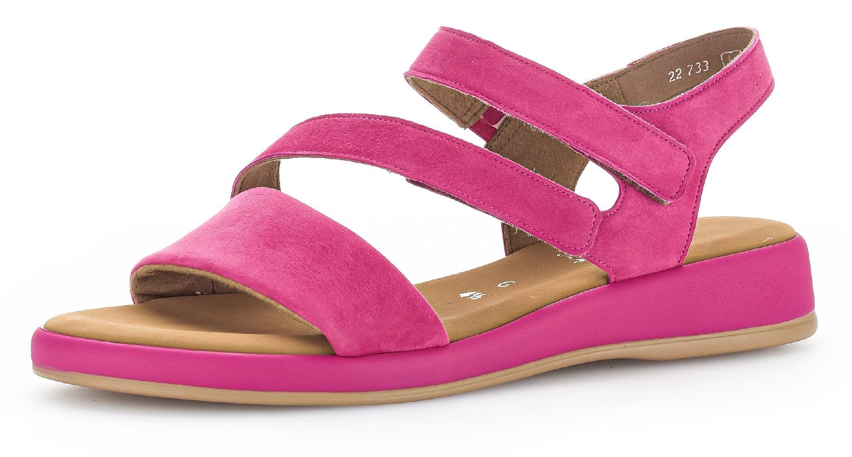 Gabor RHODOS Sandalette, Sommerschuh, Sandale, Keilabsatz, günstig online kaufen